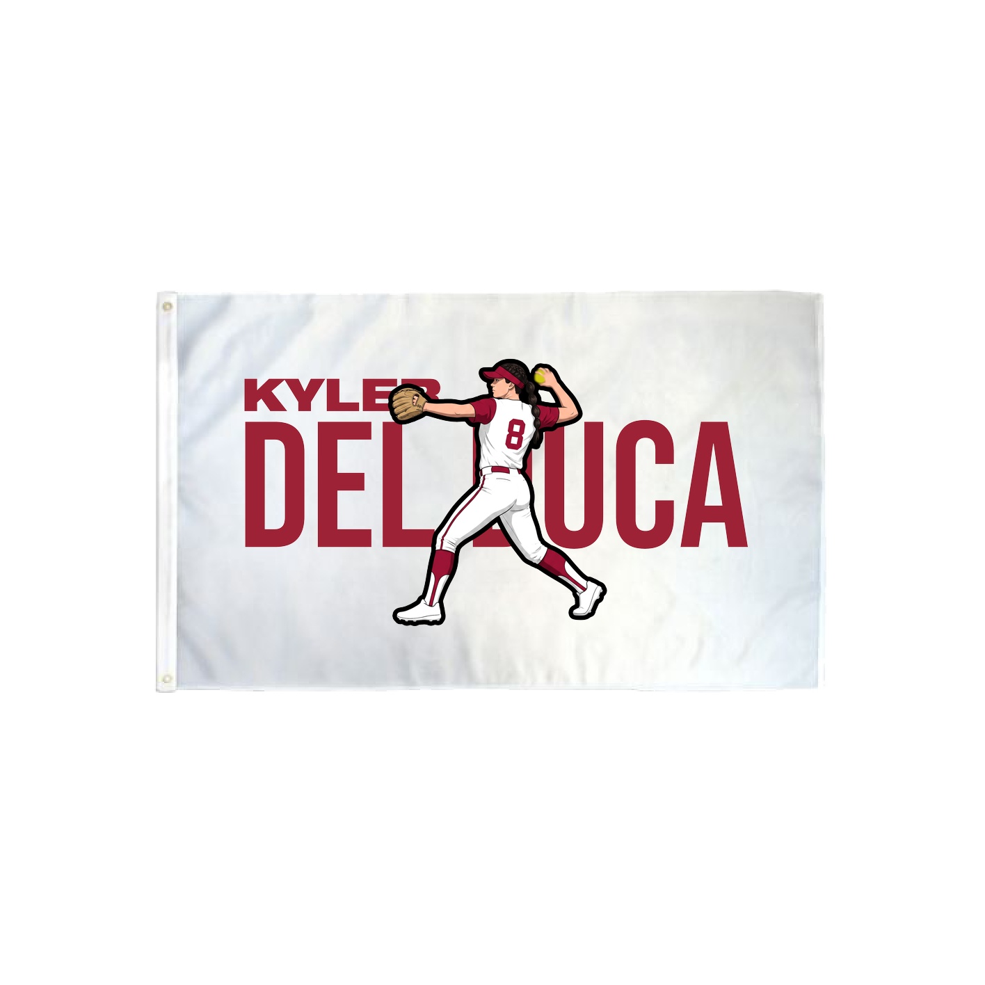 3x5 Flag — Player Name in Classic