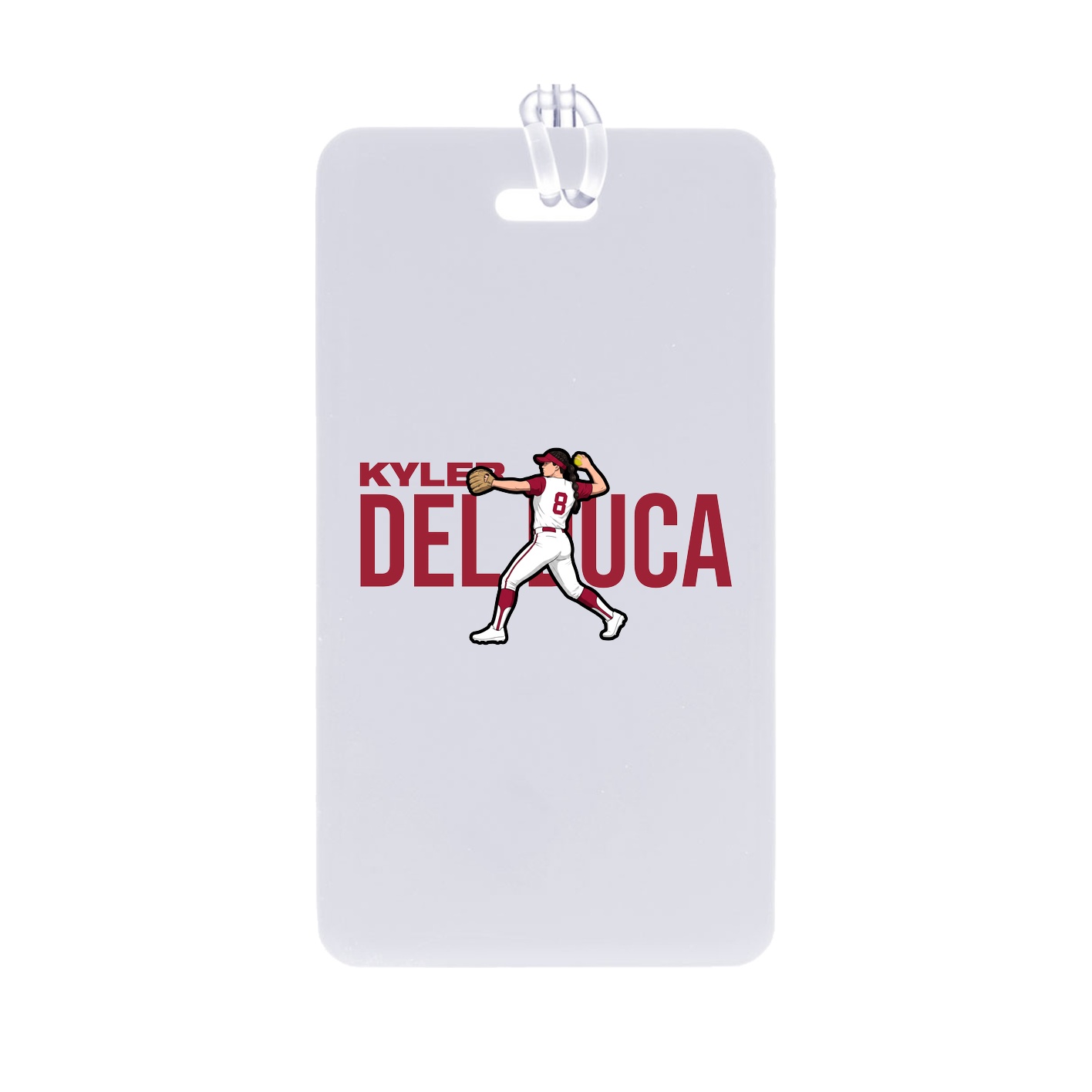 Bag Tag — Player Name in Classic