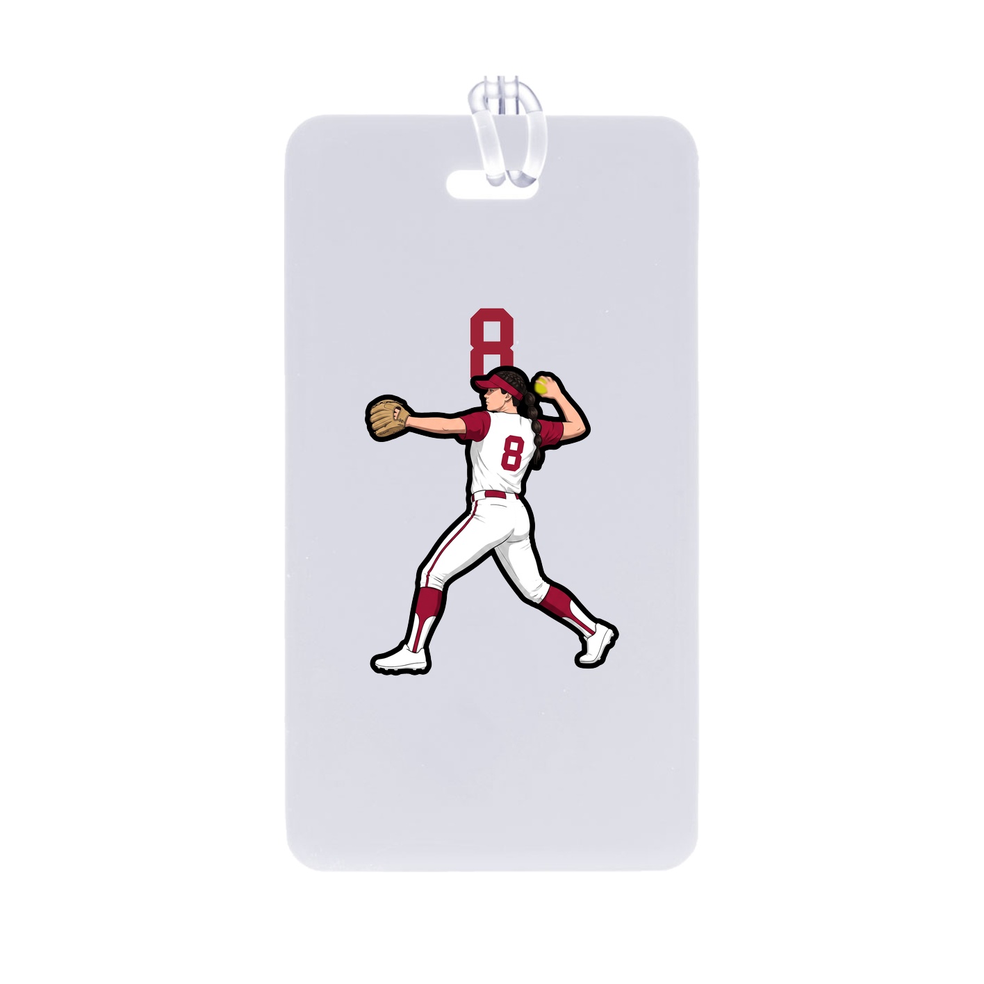 Bag Tag — Number Top in Classic