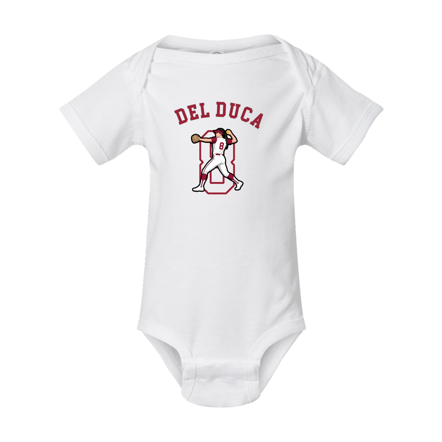 Baby Onesie — Shirsey Arch in White