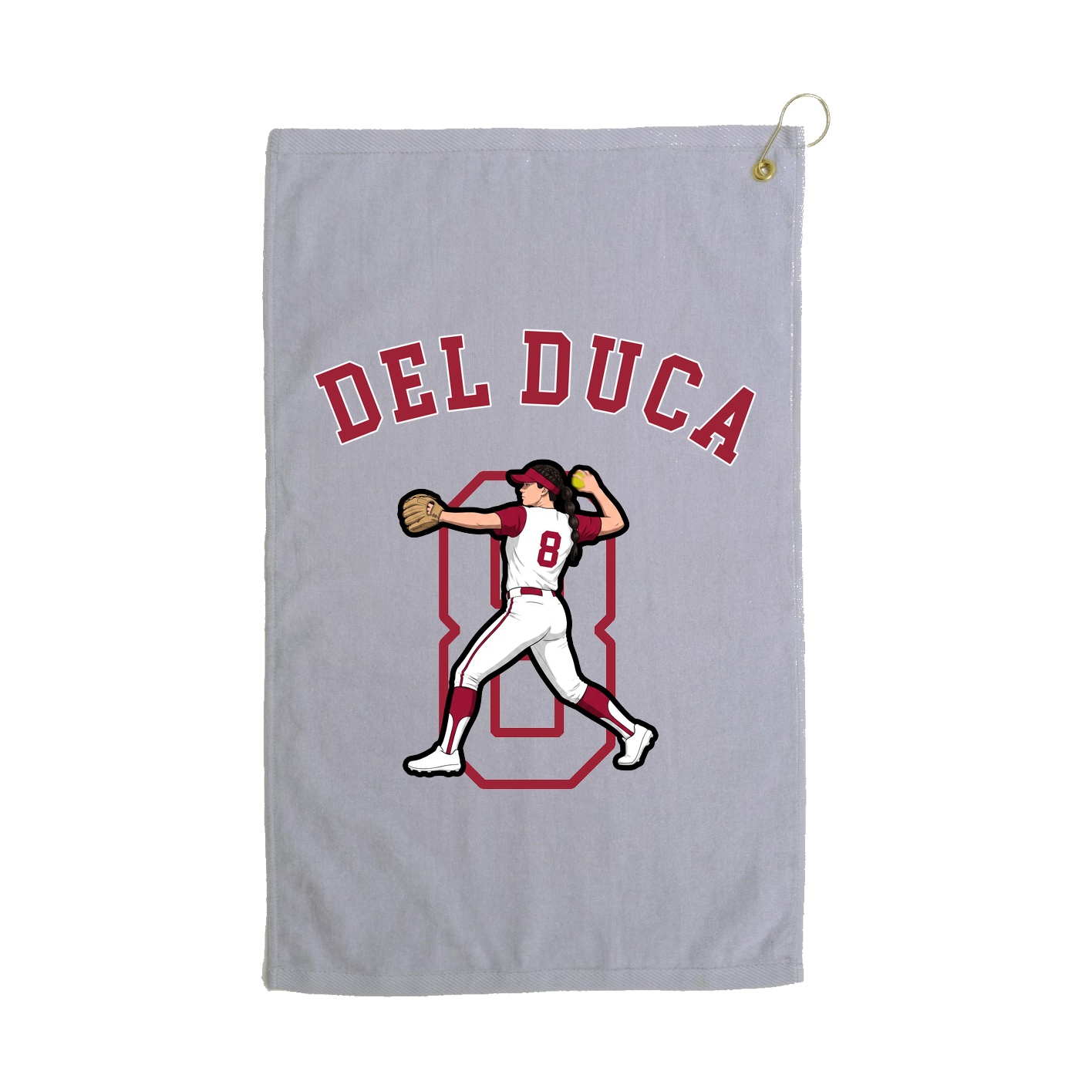 Golf Towel — Shirsey Arch in Grey
