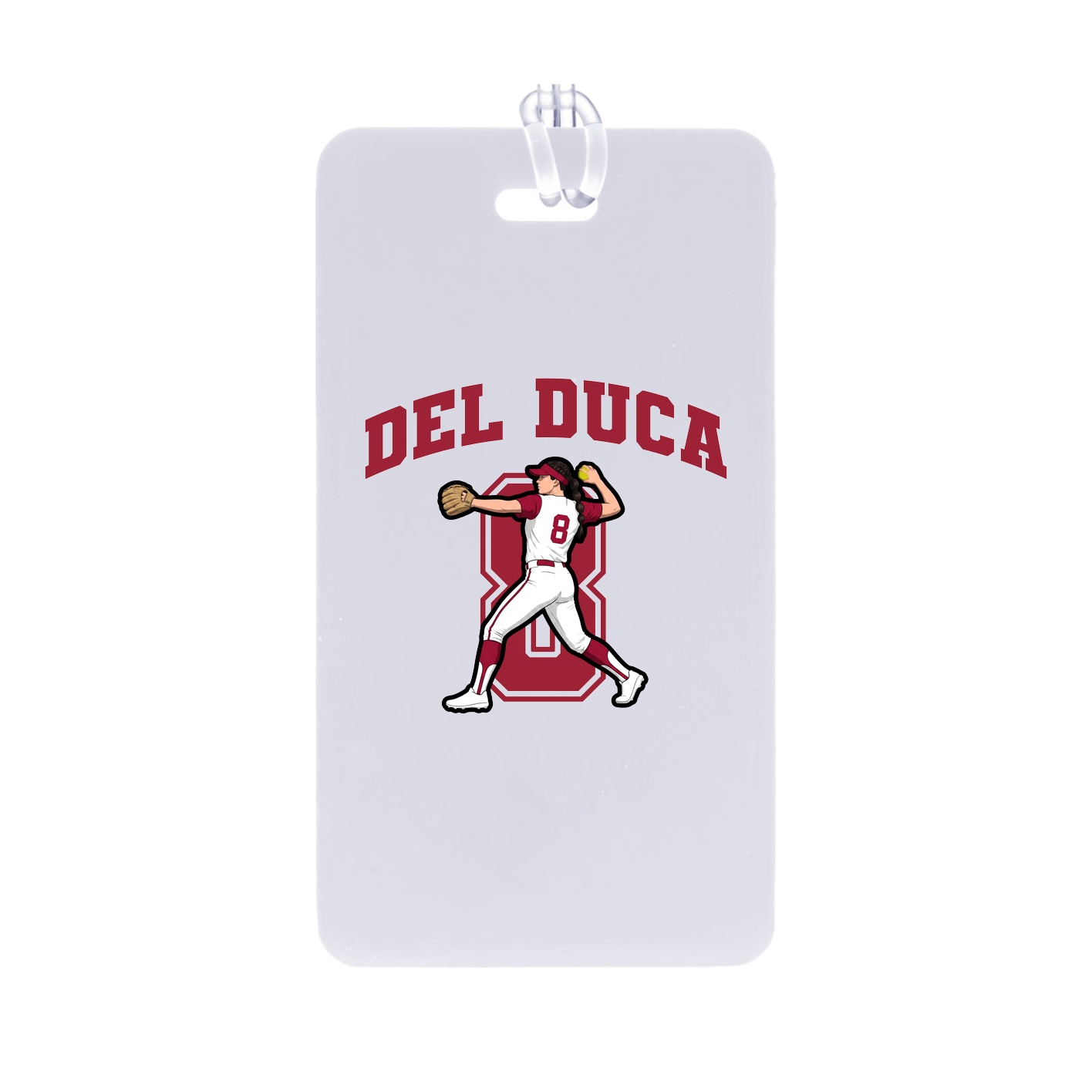 Bag Tag — Number in Classic