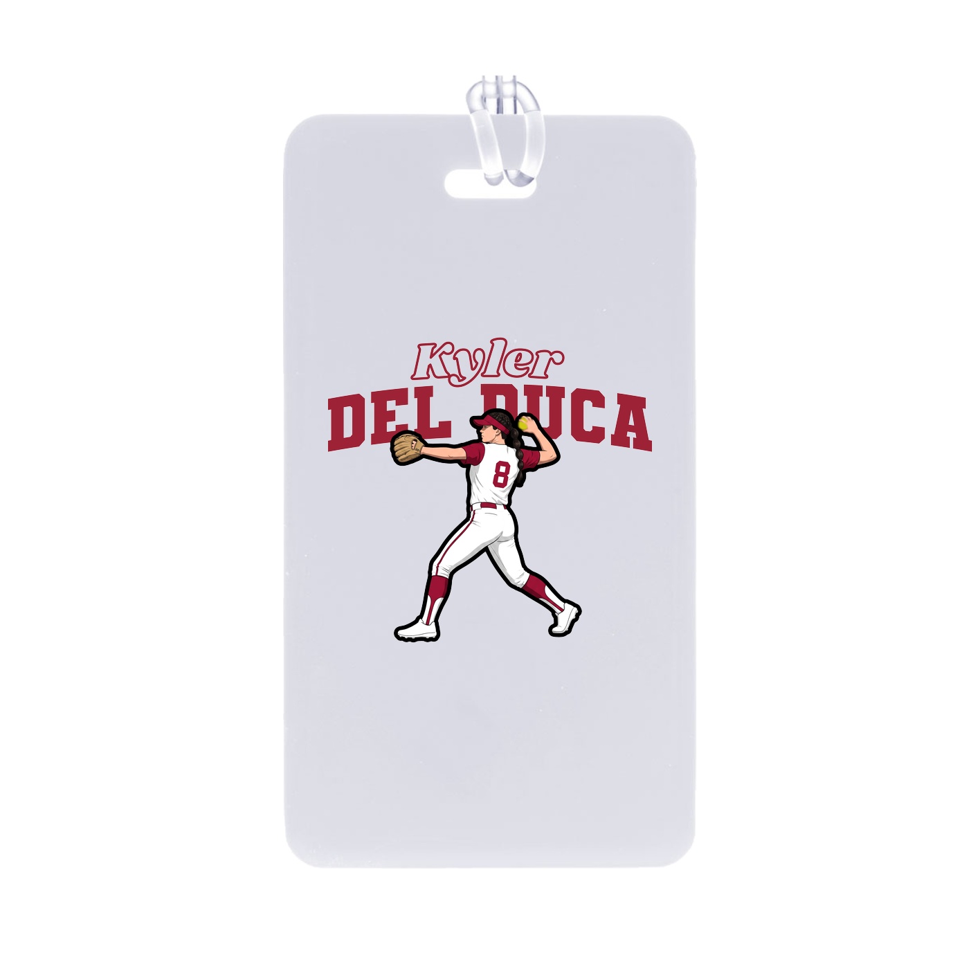 Bag Tag — Name Arch in Classic