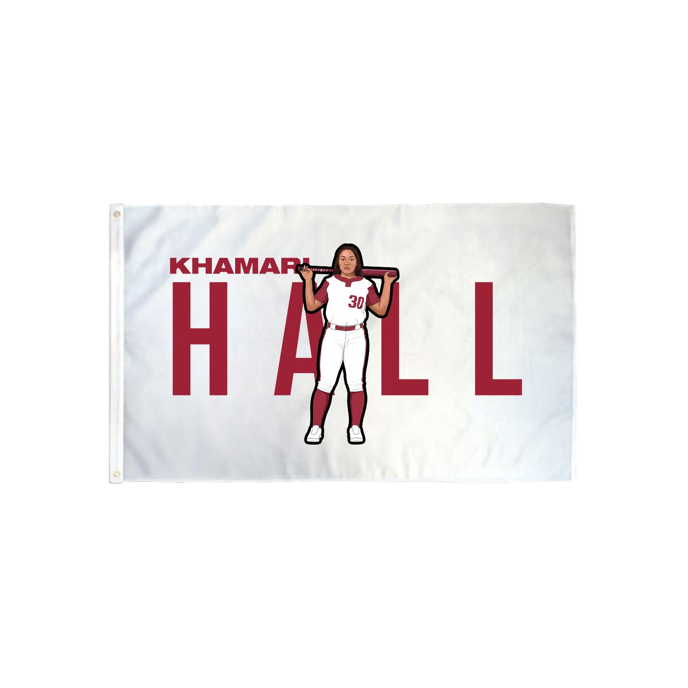 3x5 Flag — Player Name in Classic