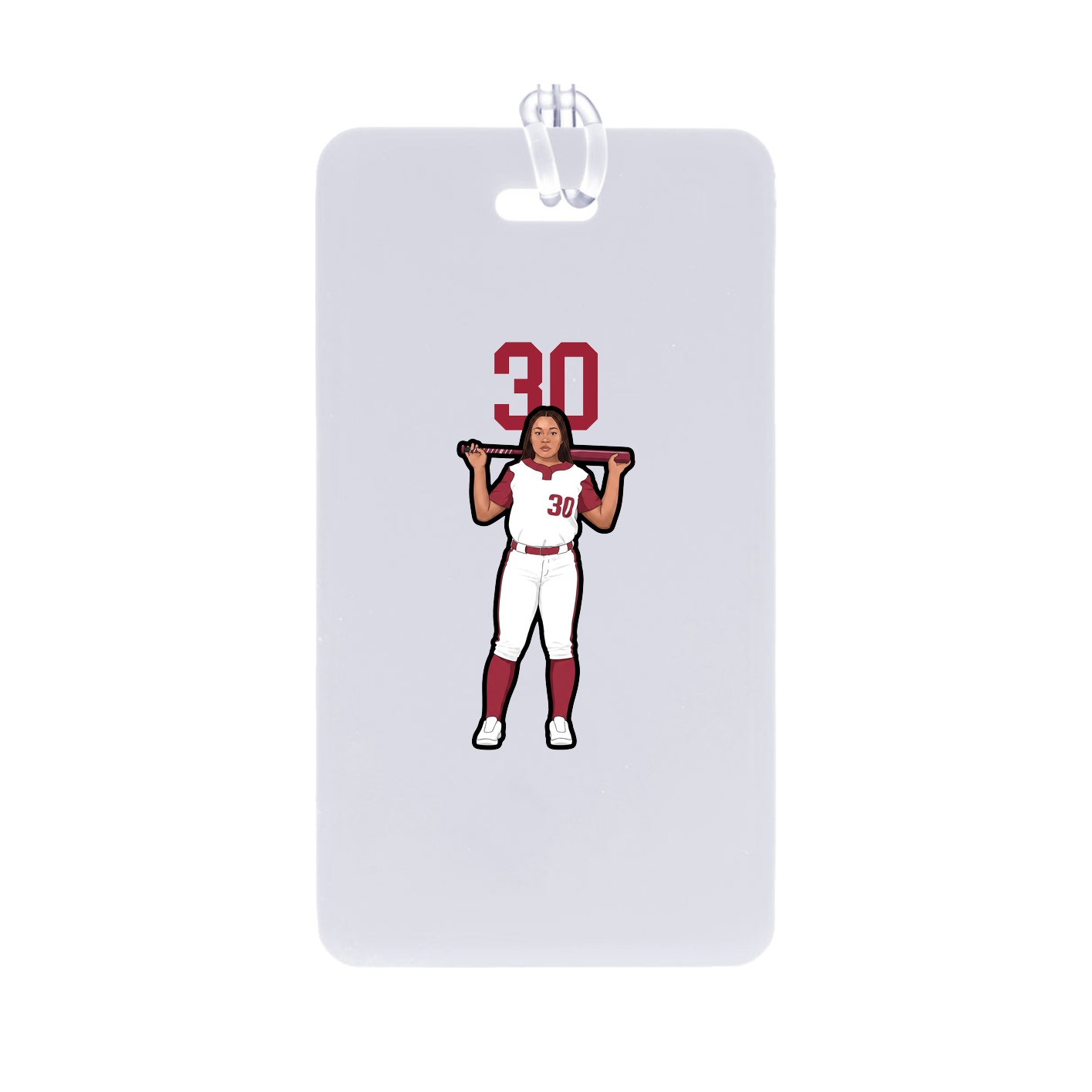 Bag Tag — Number Top in Classic