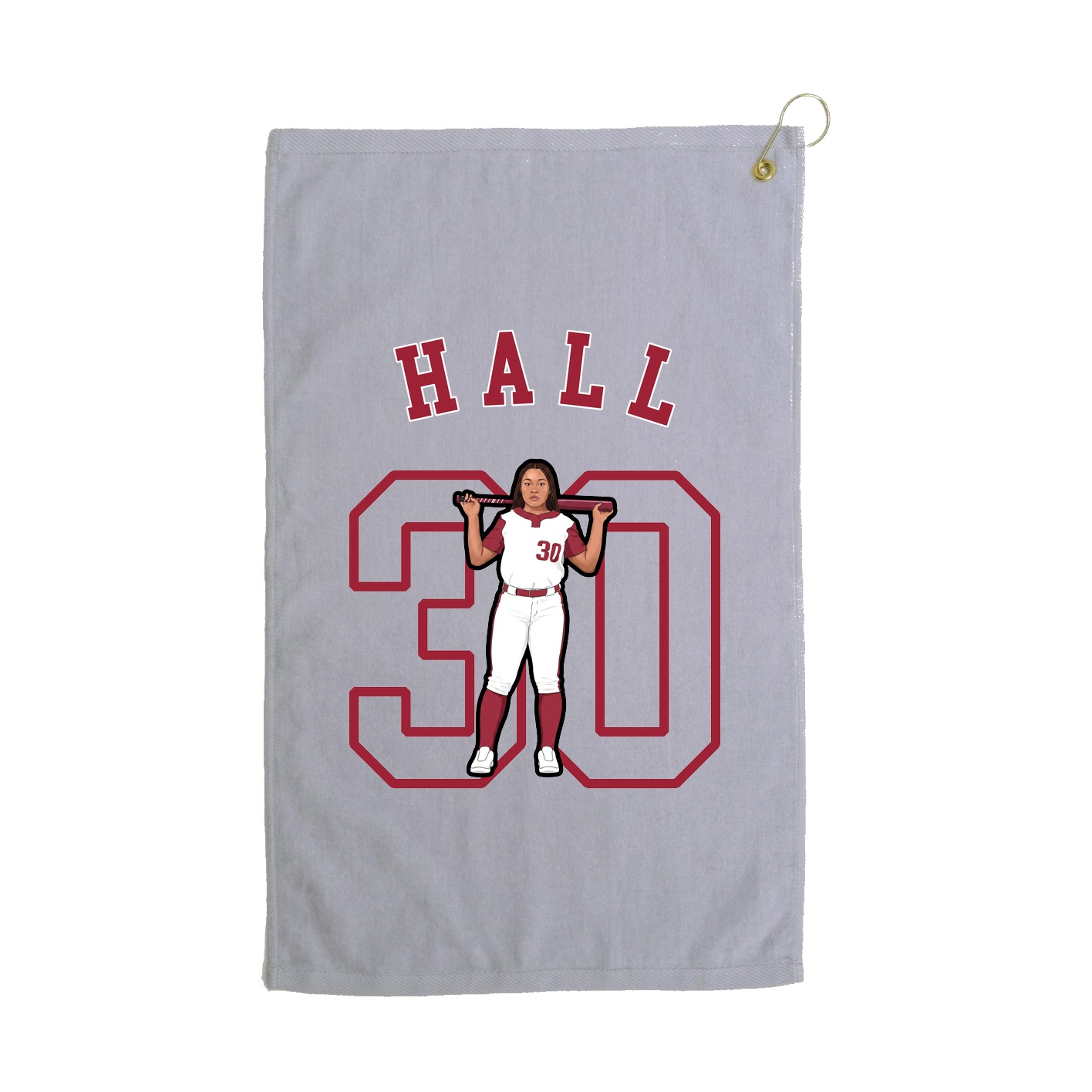 Golf Towel — Shirsey Arch in Grey