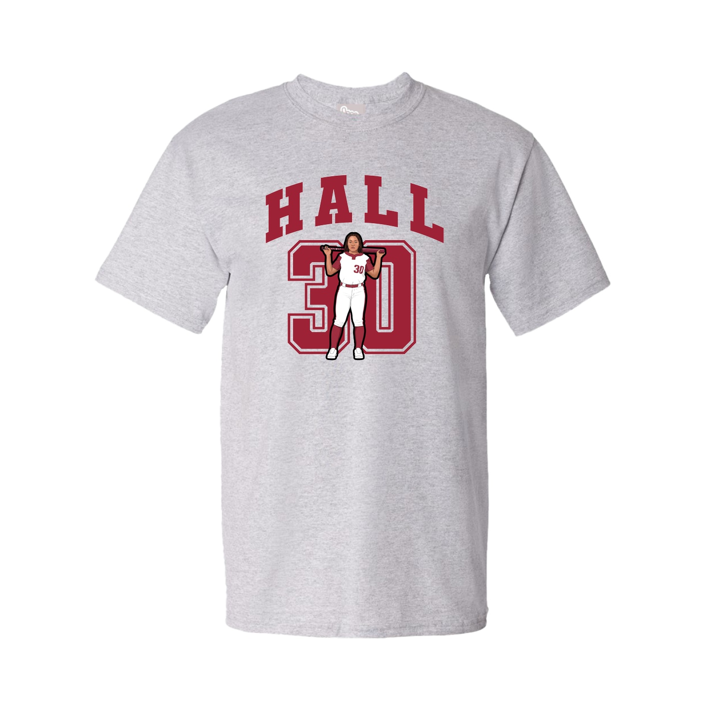 Tee — Number in Grey