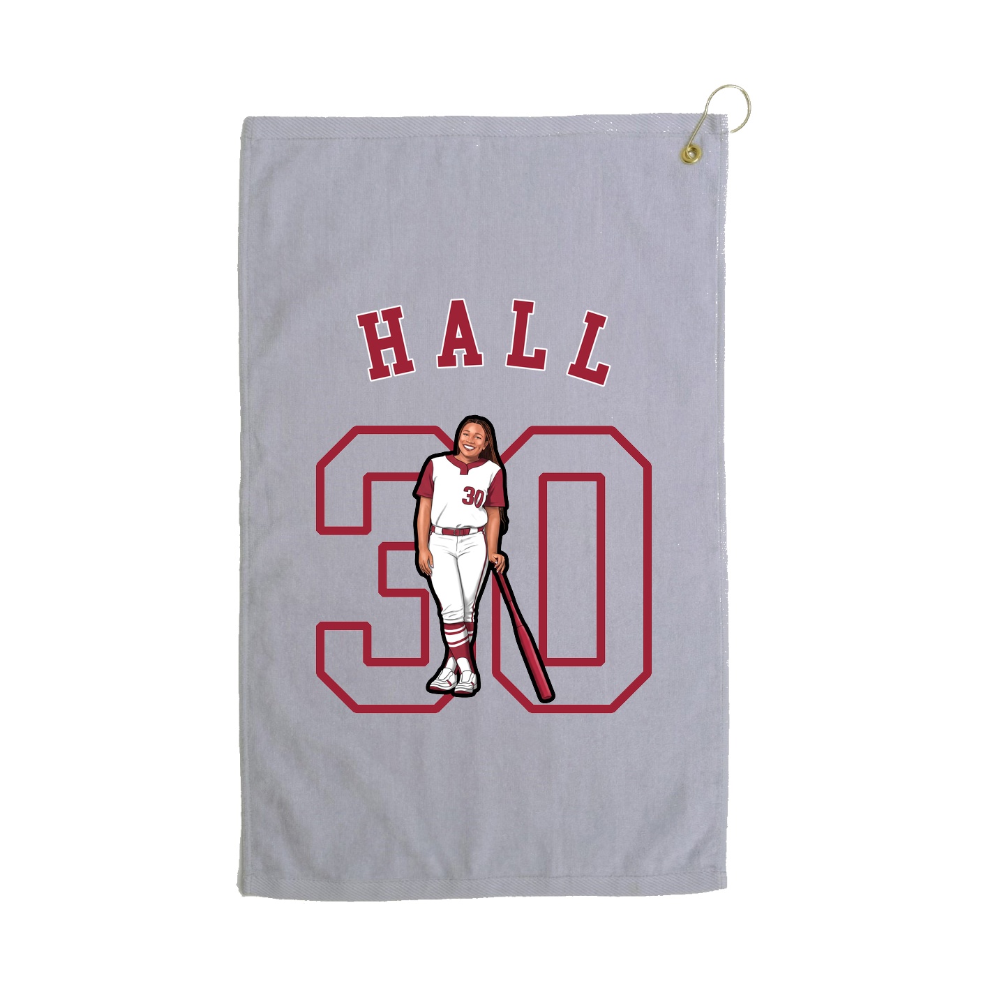Golf Towel — Shirsey Arch in Grey