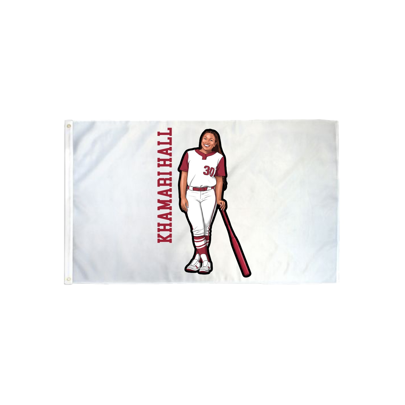 3x5 Flag — Name Vertical in Classic