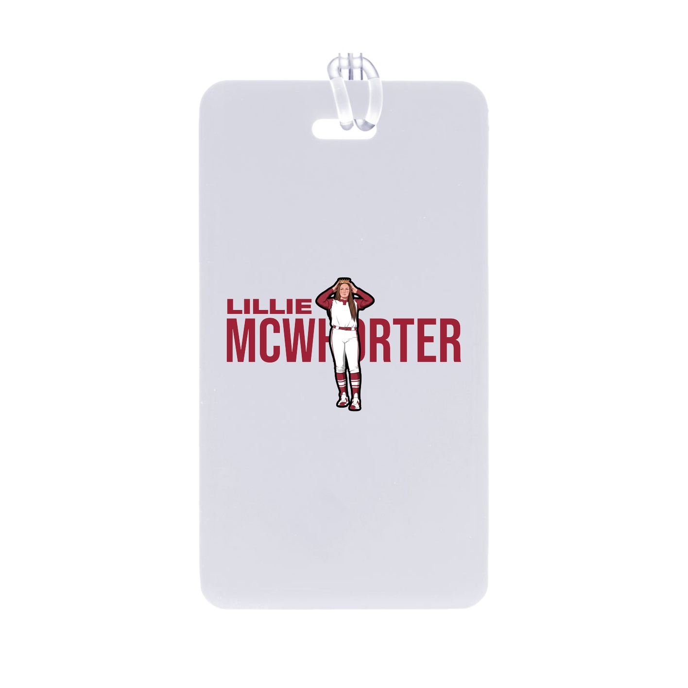 Bag Tag — Player Name in Classic