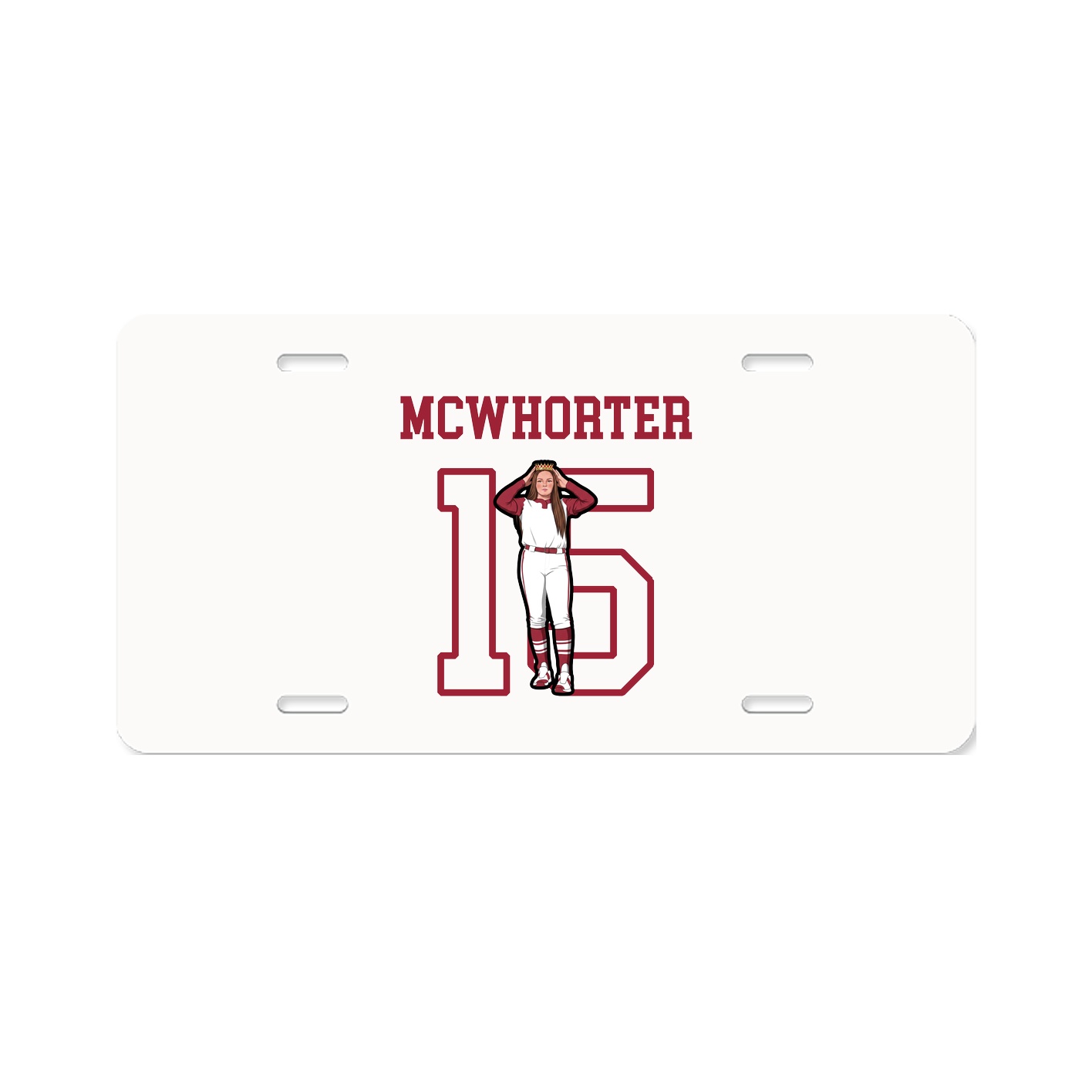License Plate — Shirsey in Classic