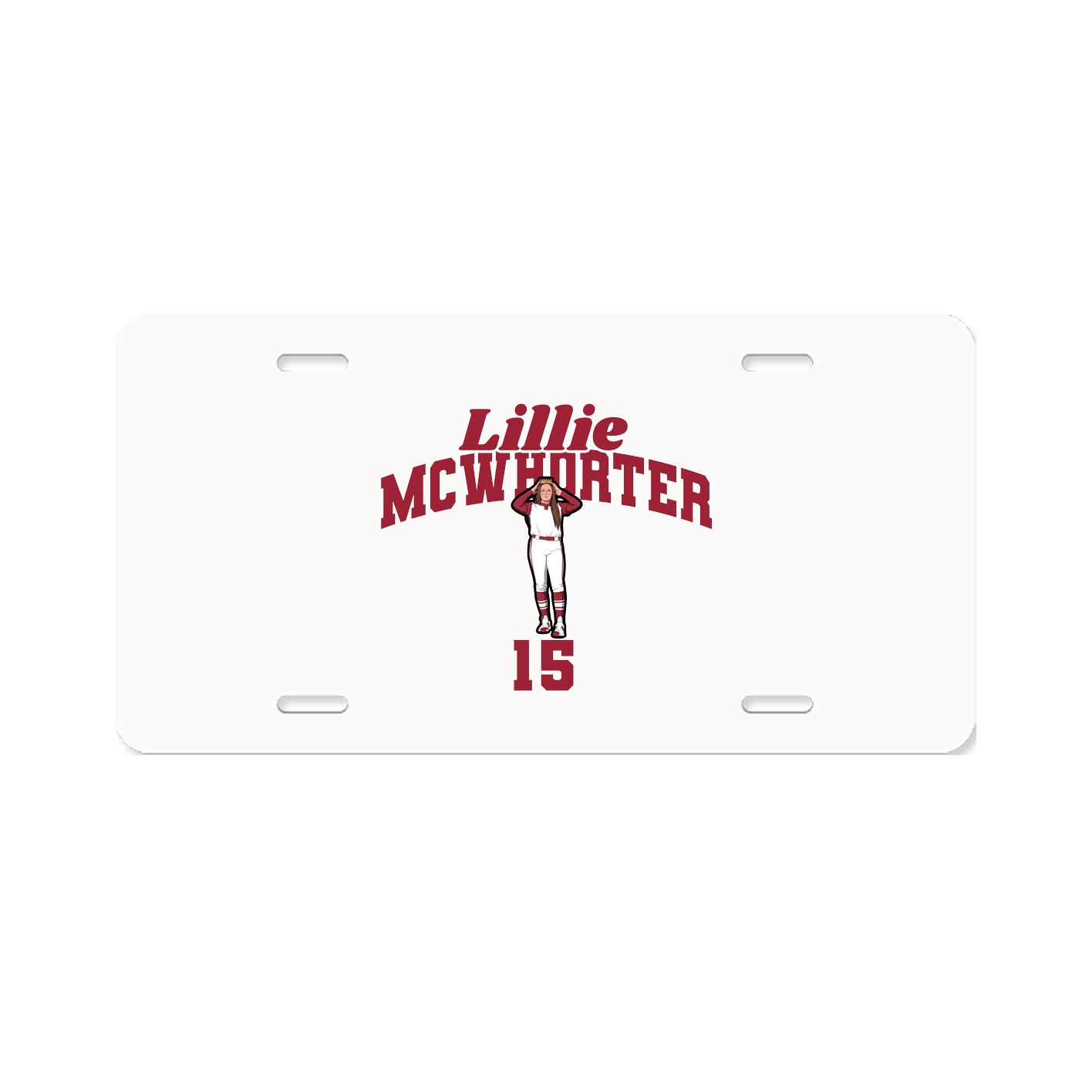 License Plate — Signature Arch in Classic