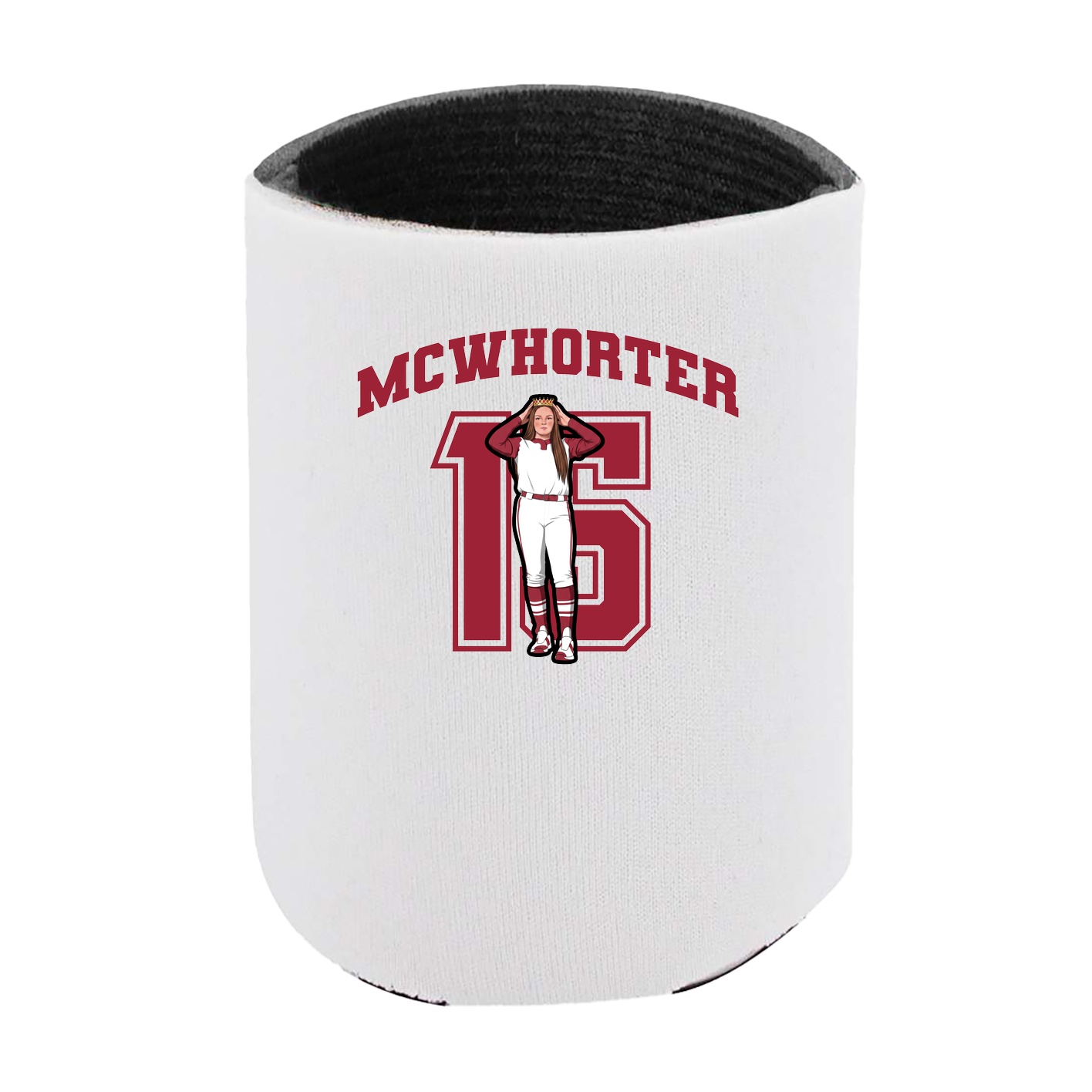 Can Holder — Number in White