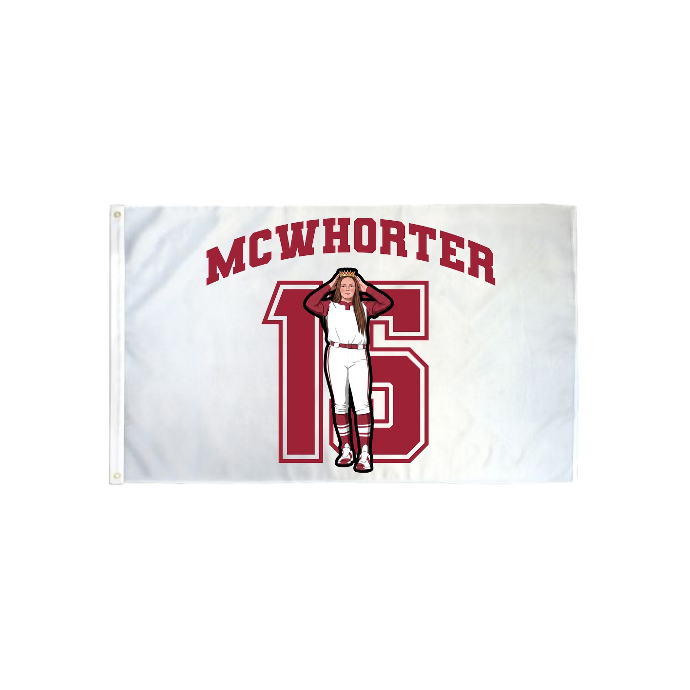 3x5 Flag — Number in Classic
