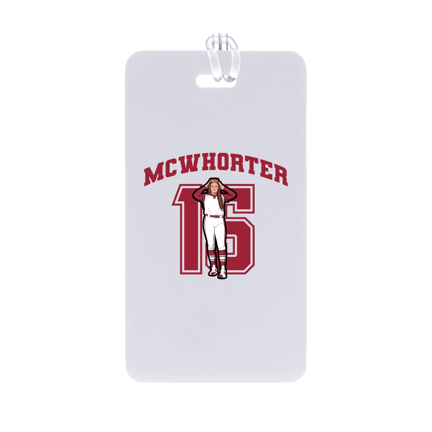 Bag Tag — Number in Classic