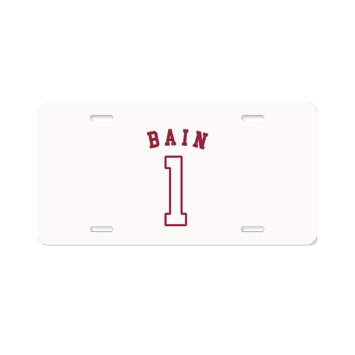 License Plate — Shirsey Arch in Classic