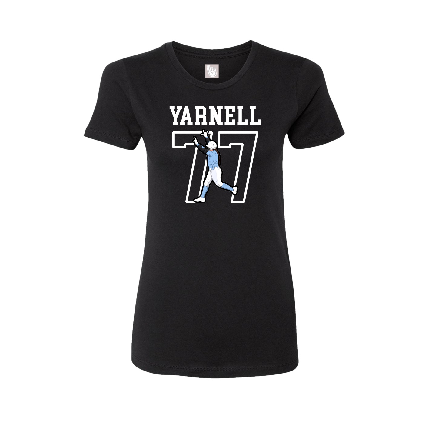 Fitted Women's Tee — Shirsey in Black