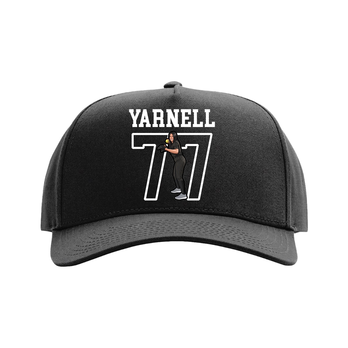 Full Fabric Five-Panel Champ Cap