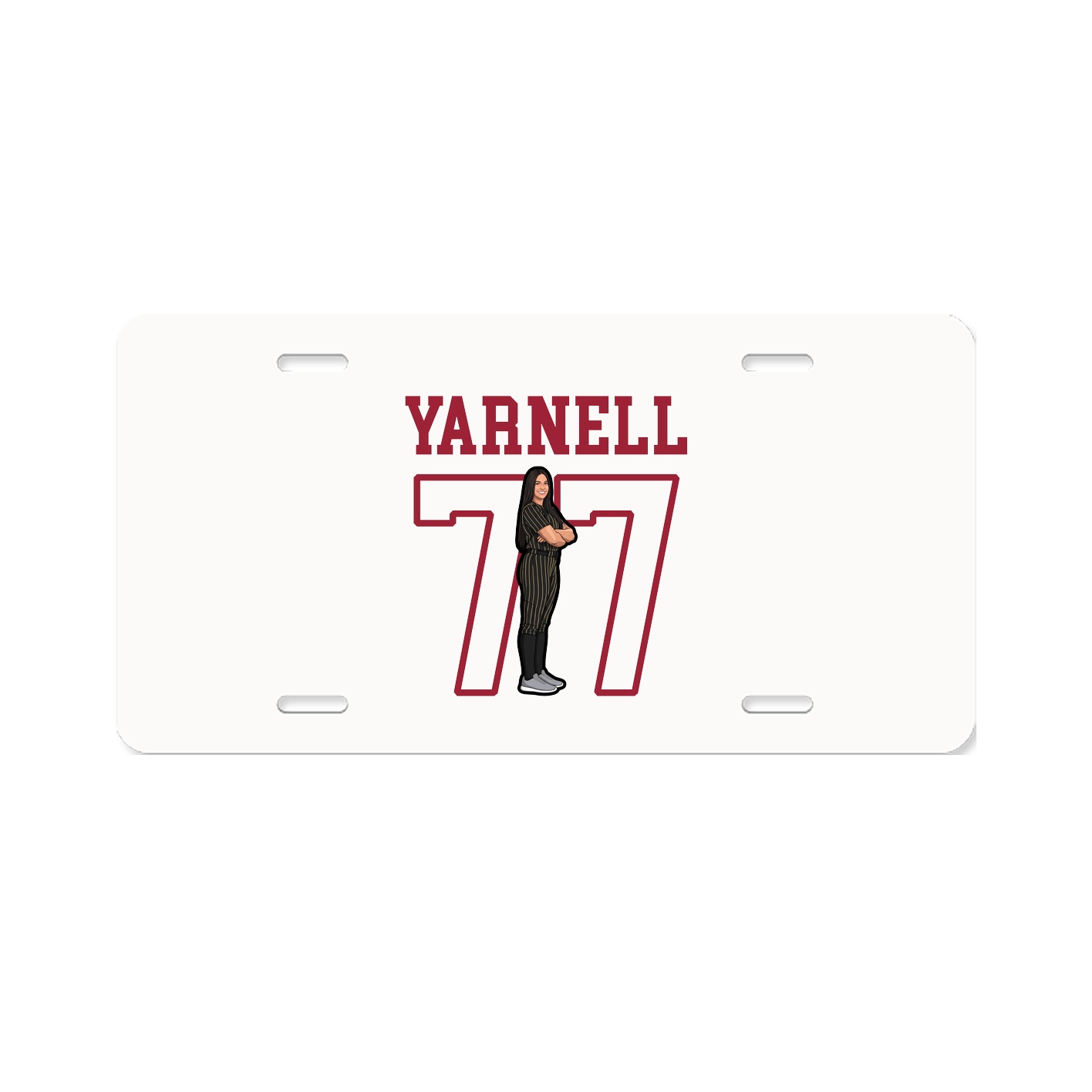 License Plate — Shirsey in Classic