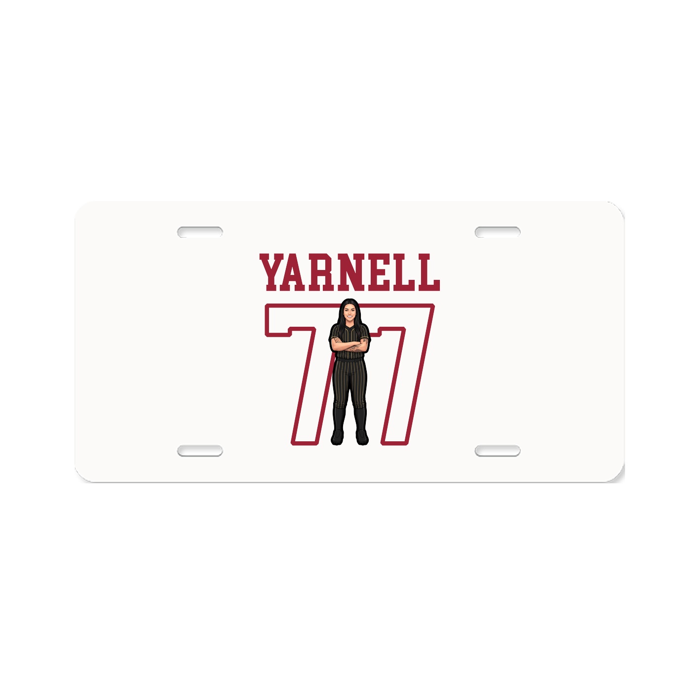 License Plate — Shirsey in Classic