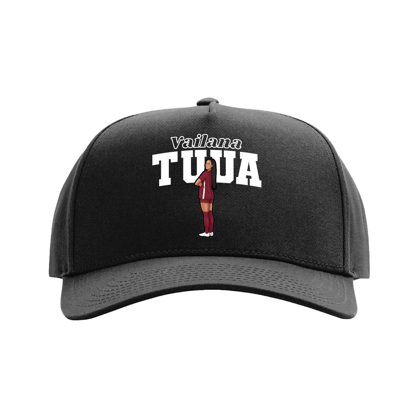 Full Fabric Five-Panel Champ Cap