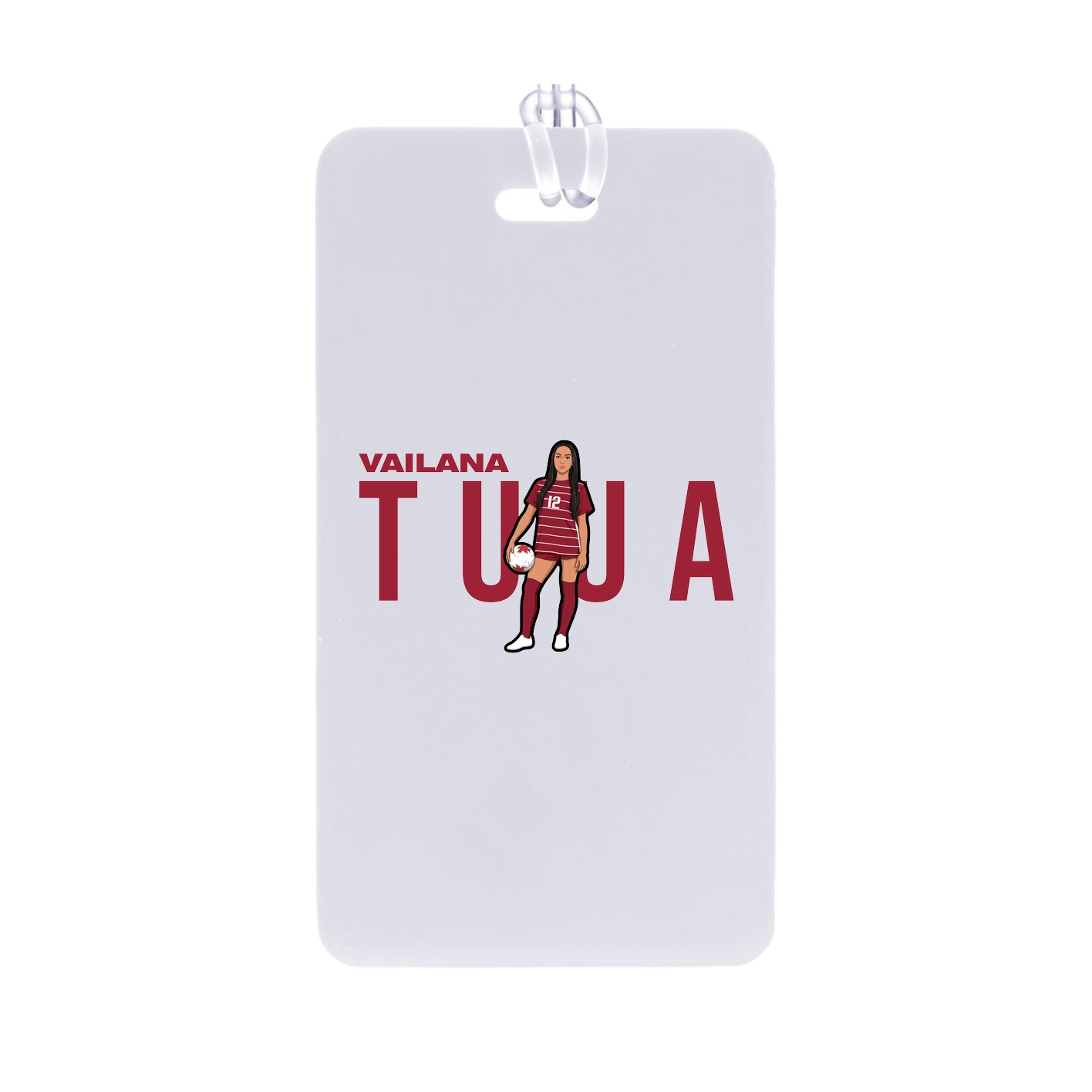 Bag Tag — Player Name in Classic