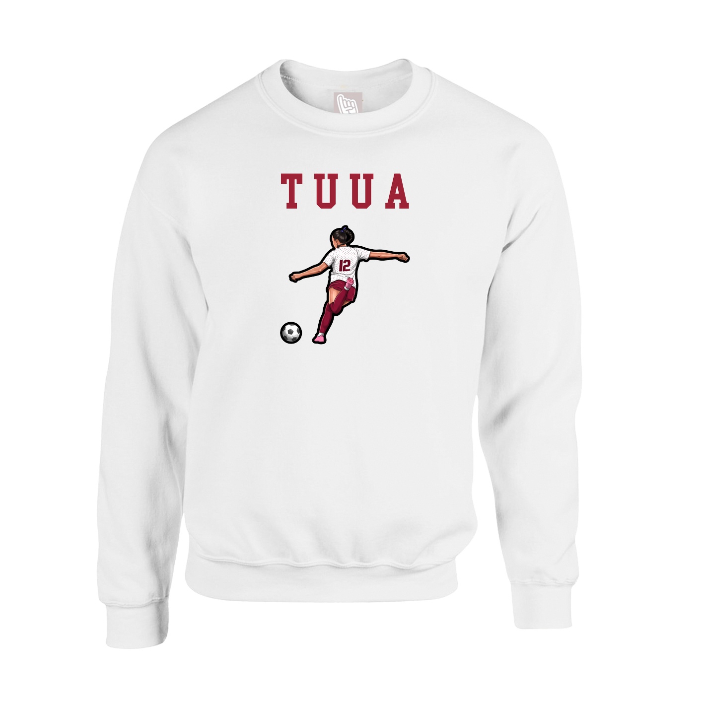 Fleece Crew — Shirsey in White