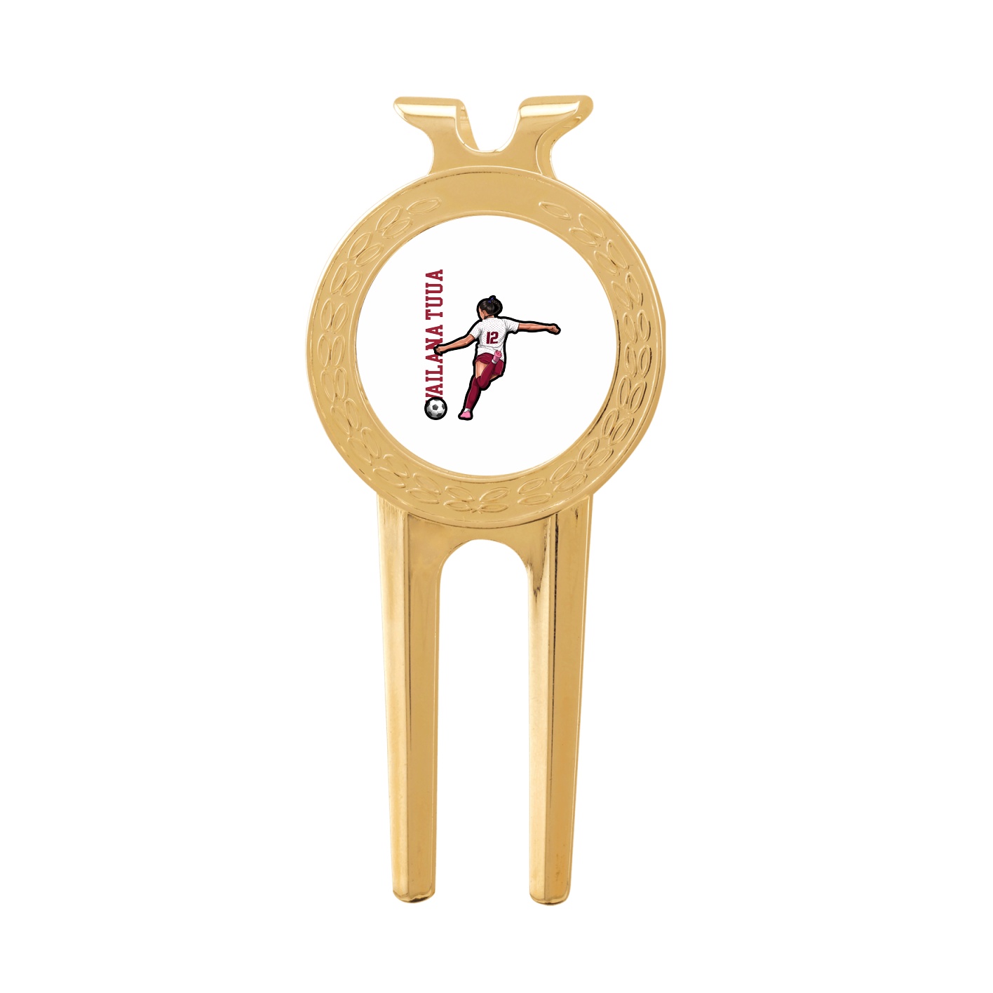 Divot Tool with Ball Marker — Name Vertical in Classic