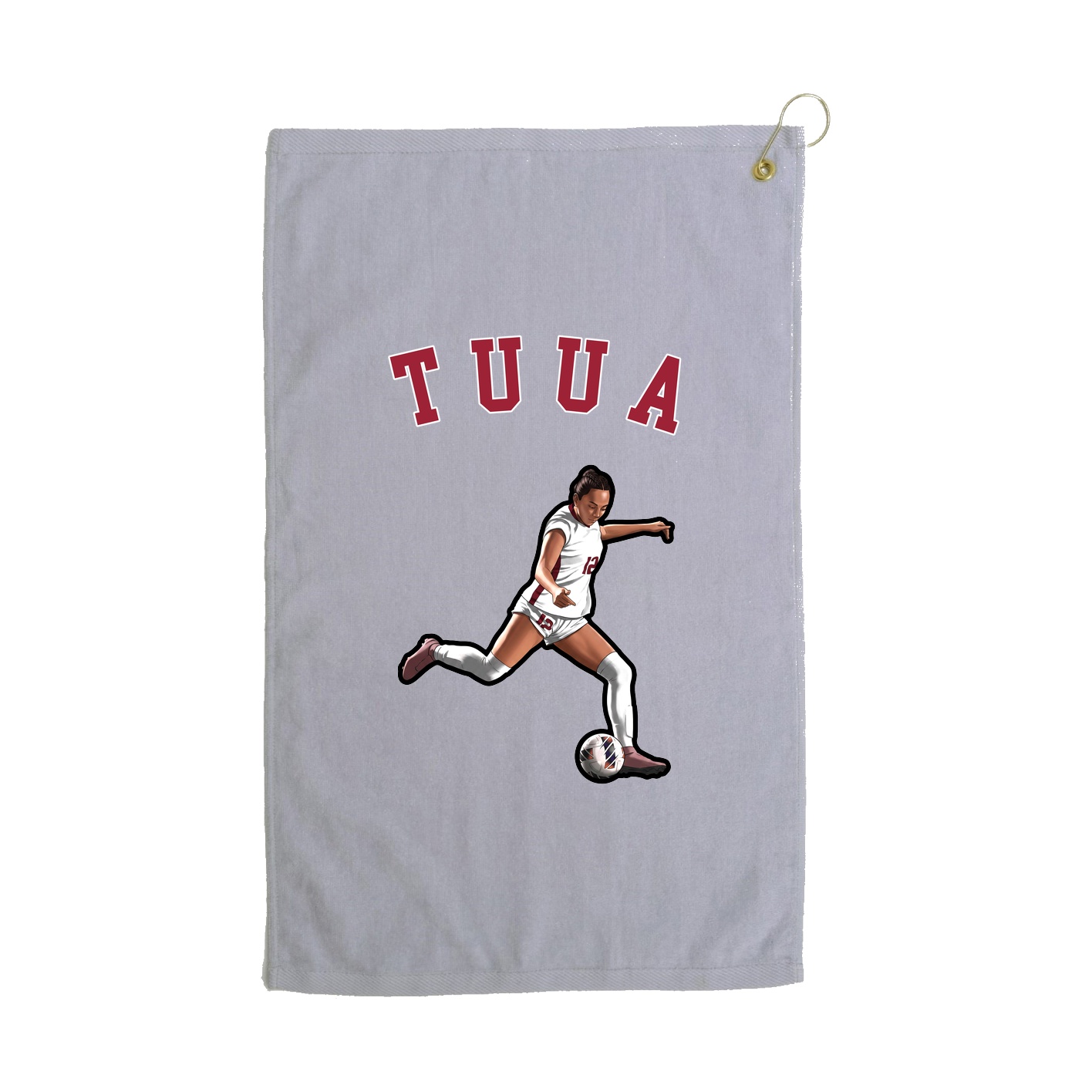 Golf Towel — Shirsey Arch in Grey