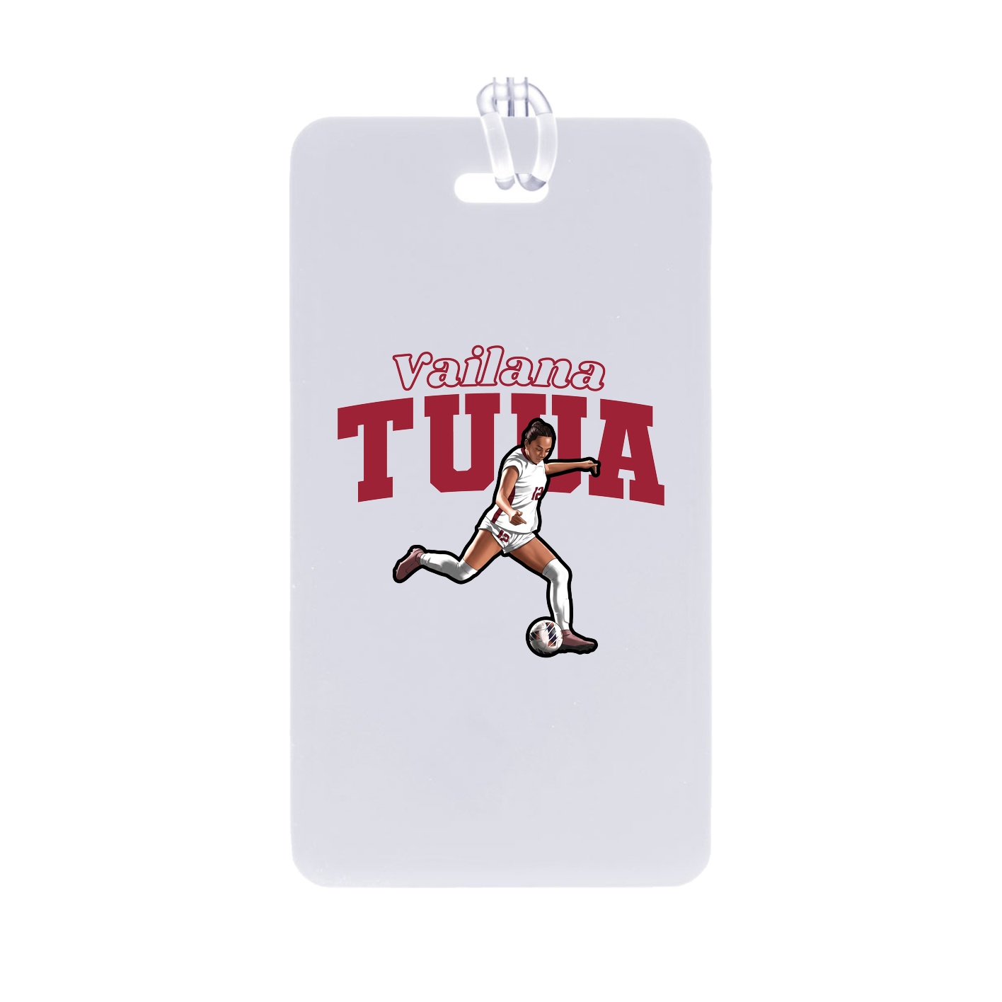 Bag Tag — Name Arch in Classic