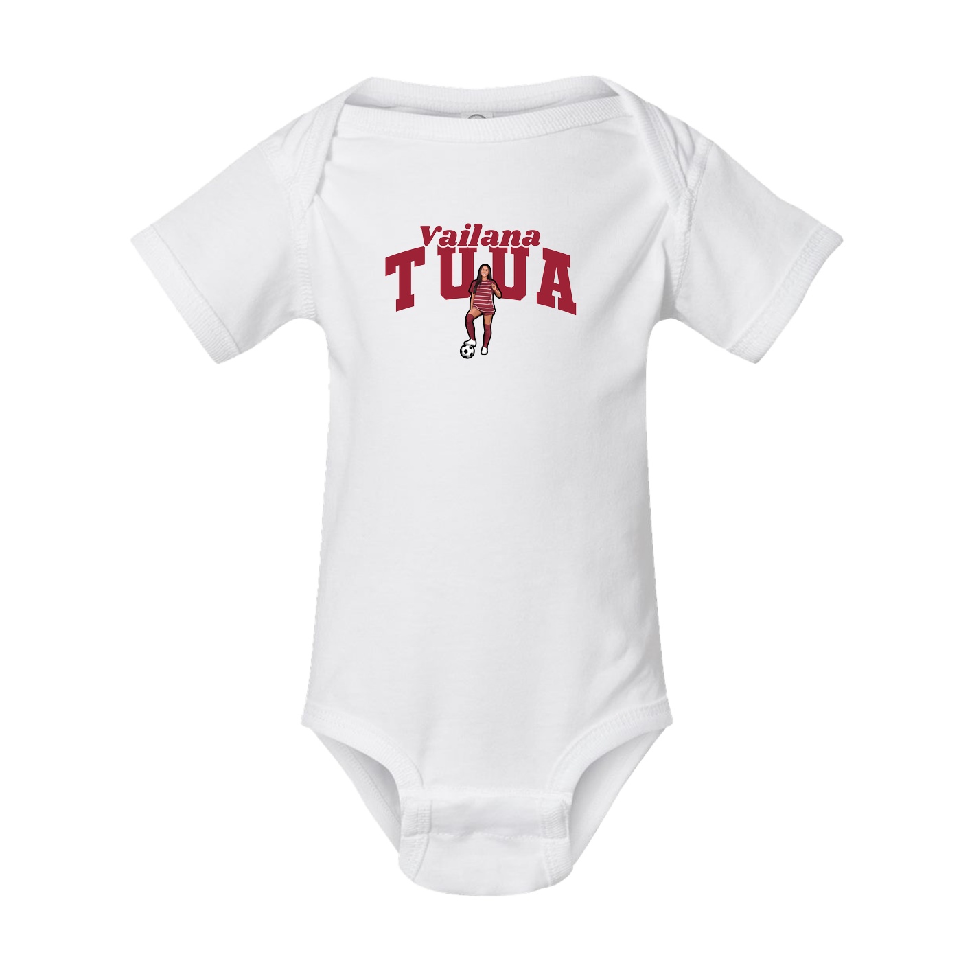 Baby Onesie — Signature Arch in White