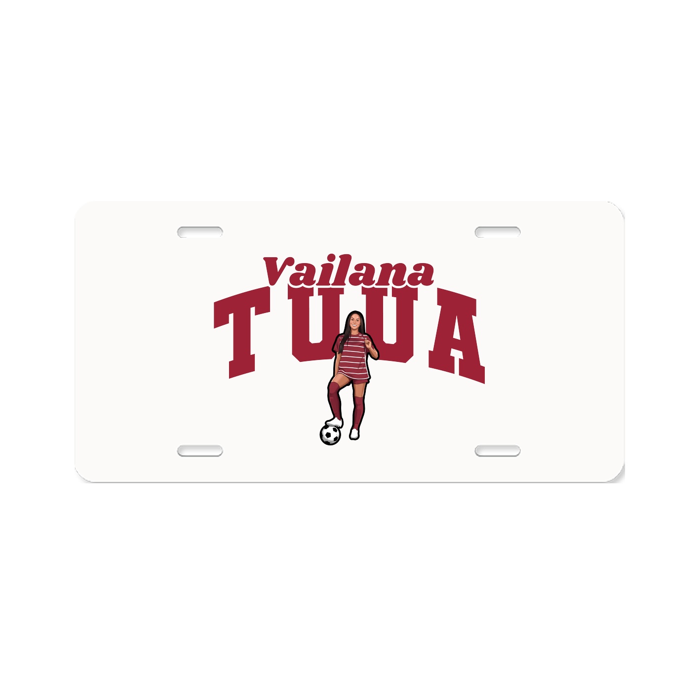 License Plate — Signature Arch in Classic