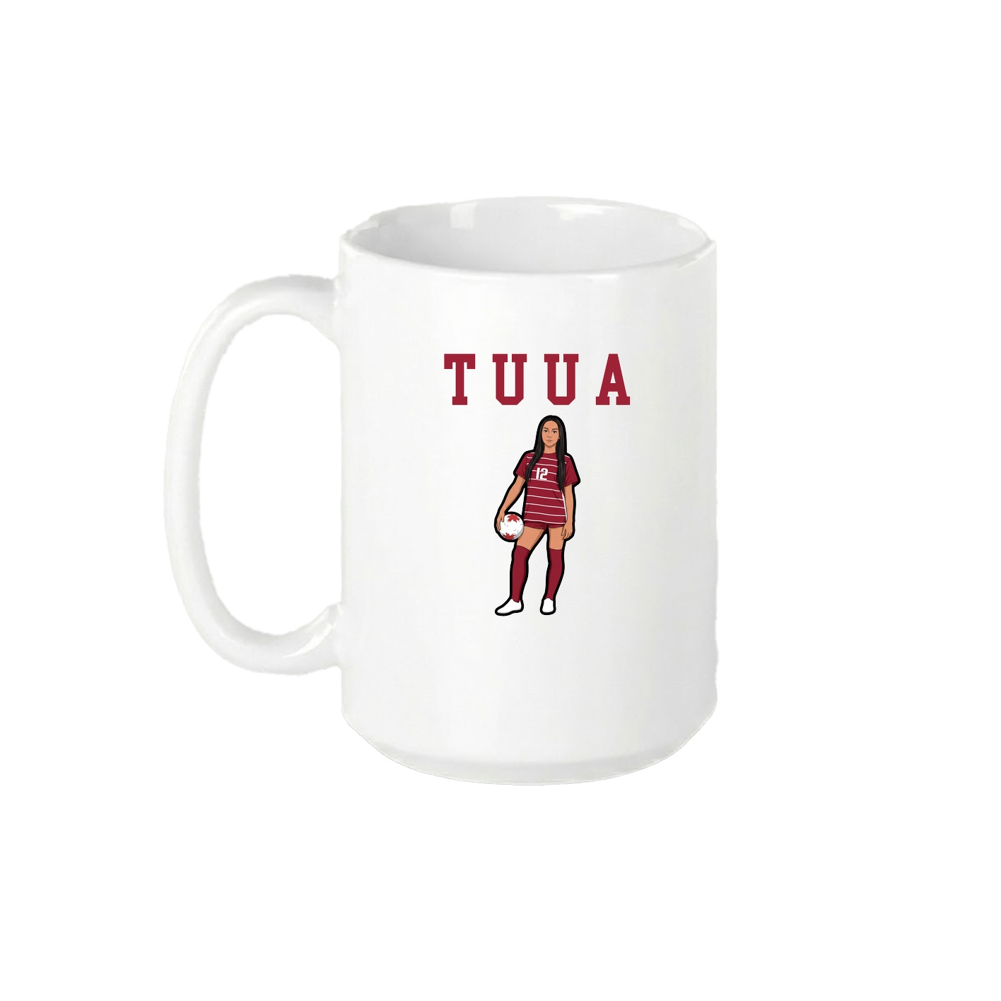 15oz Coffee Mug — Shirsey in White