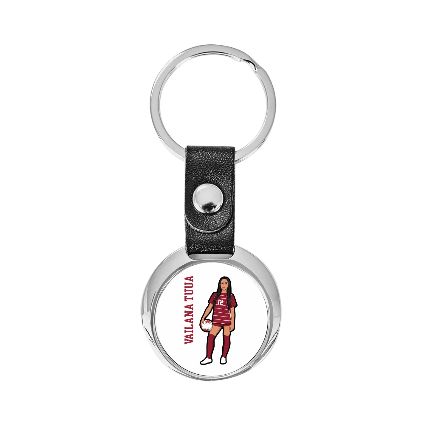 Key Chain — Name Vertical in Classic