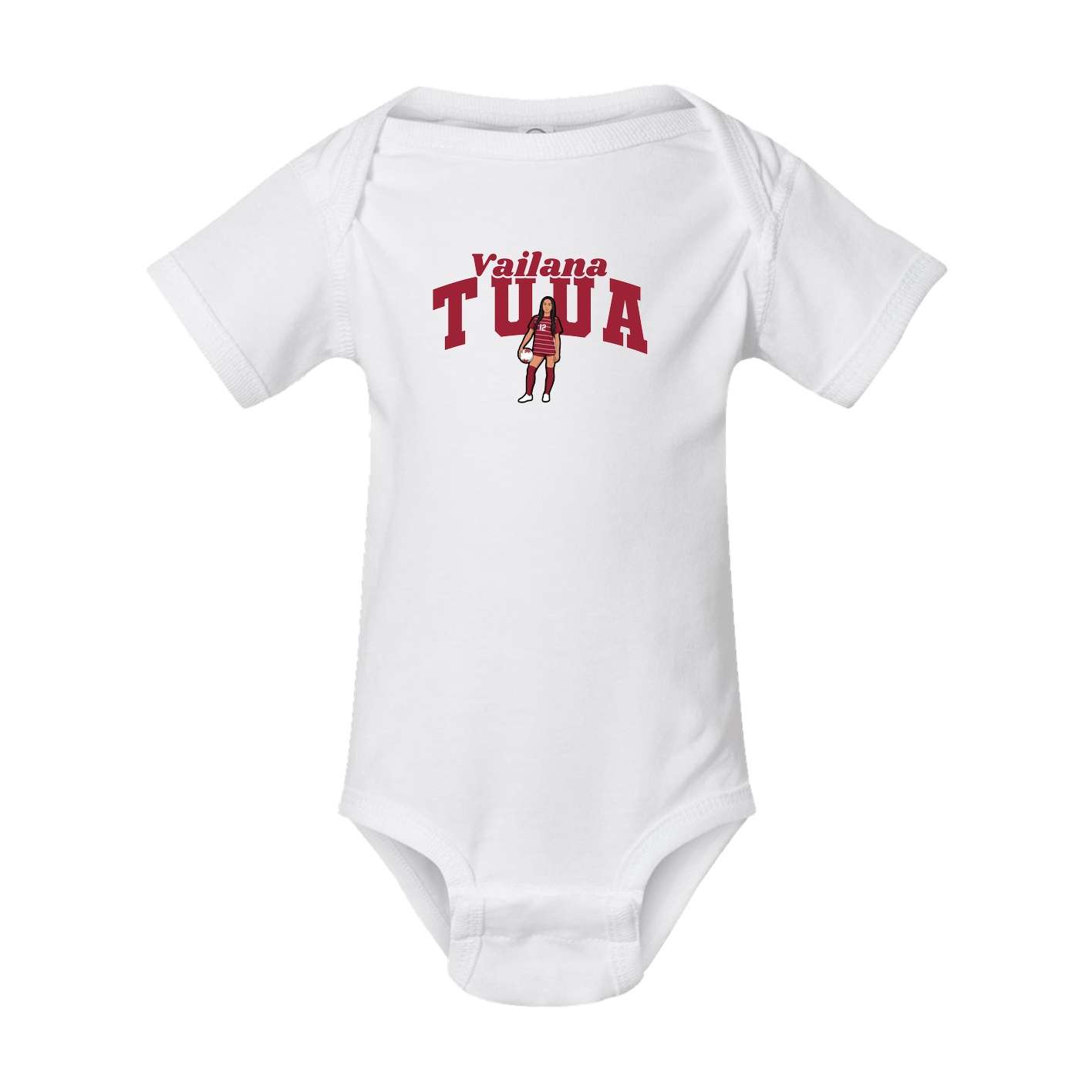 Baby Onesie — Signature Arch in White