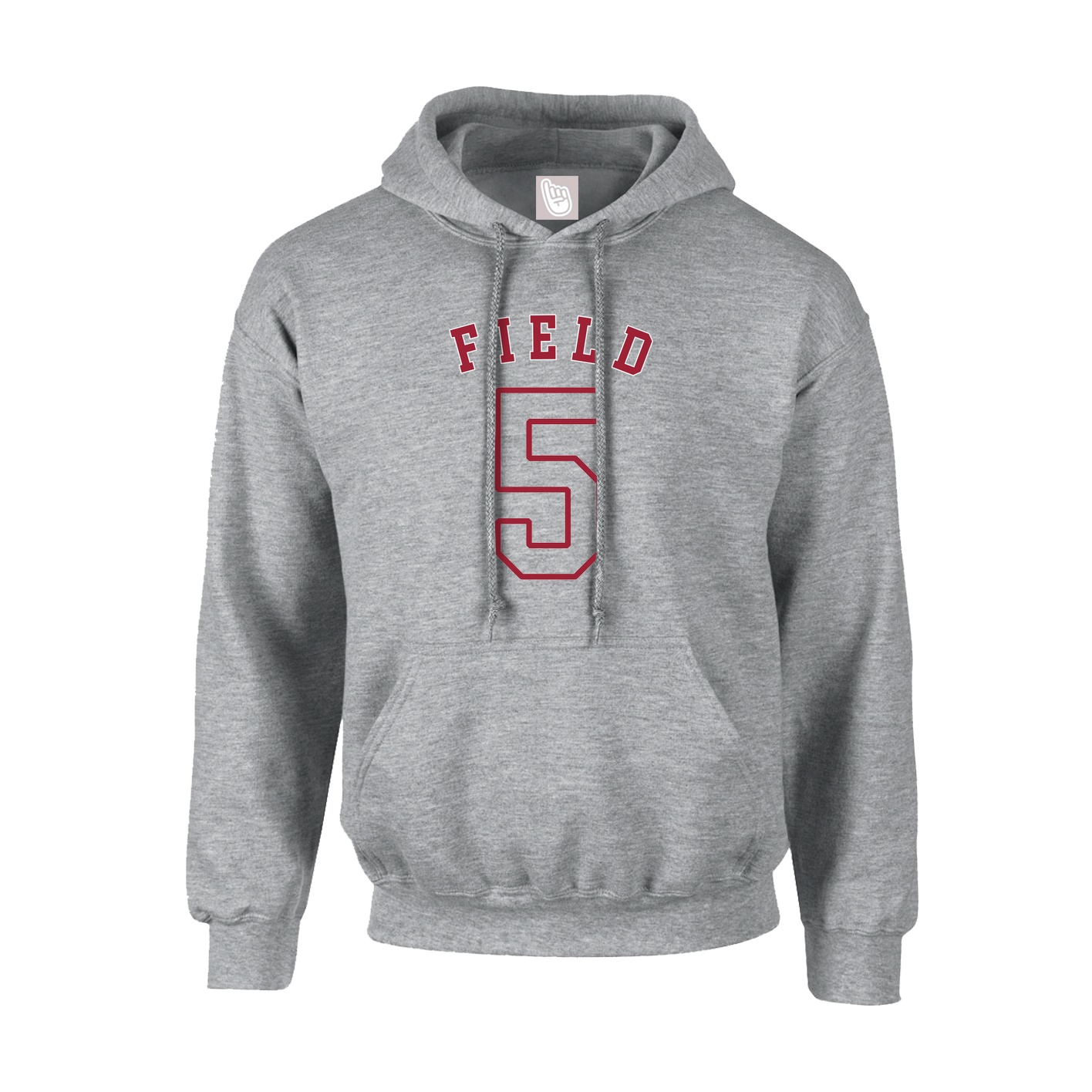 Youth Hoodie — Shirsey Arch in Grey