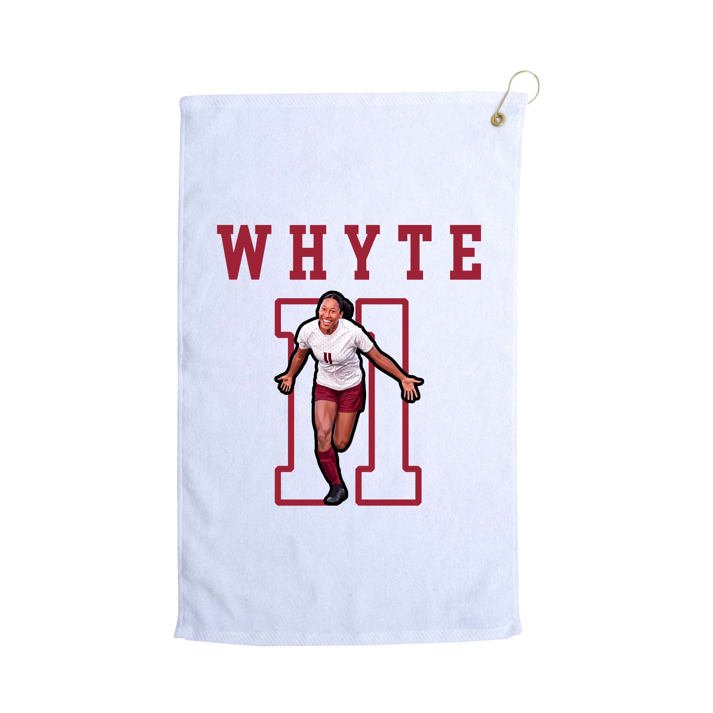 Golf Towel — Shirsey in White