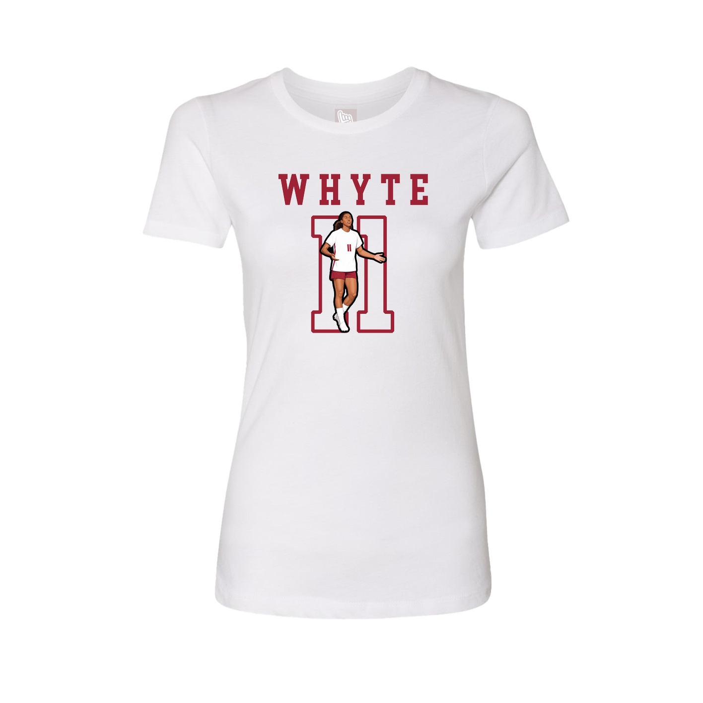Fitted Women's Tee — Shirsey in White
