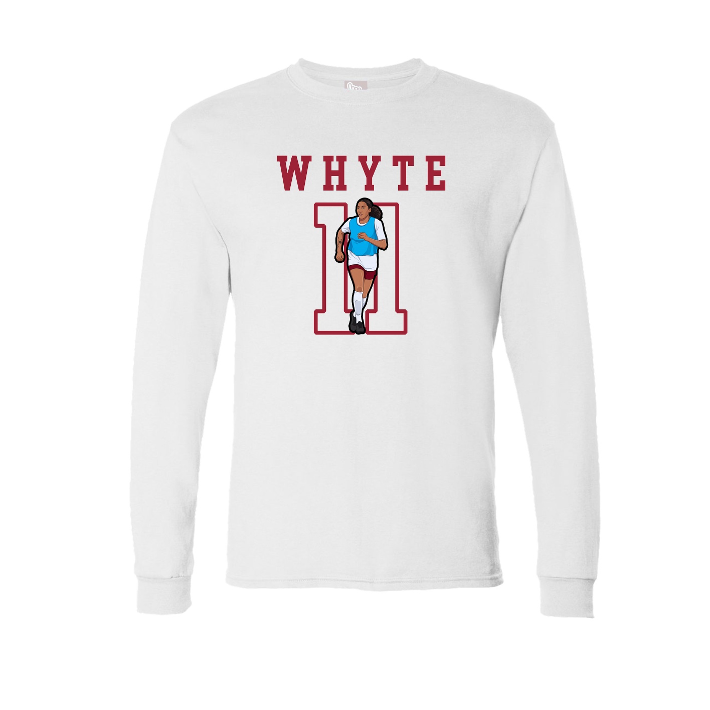 Long Sleeve Tee — Shirsey in White