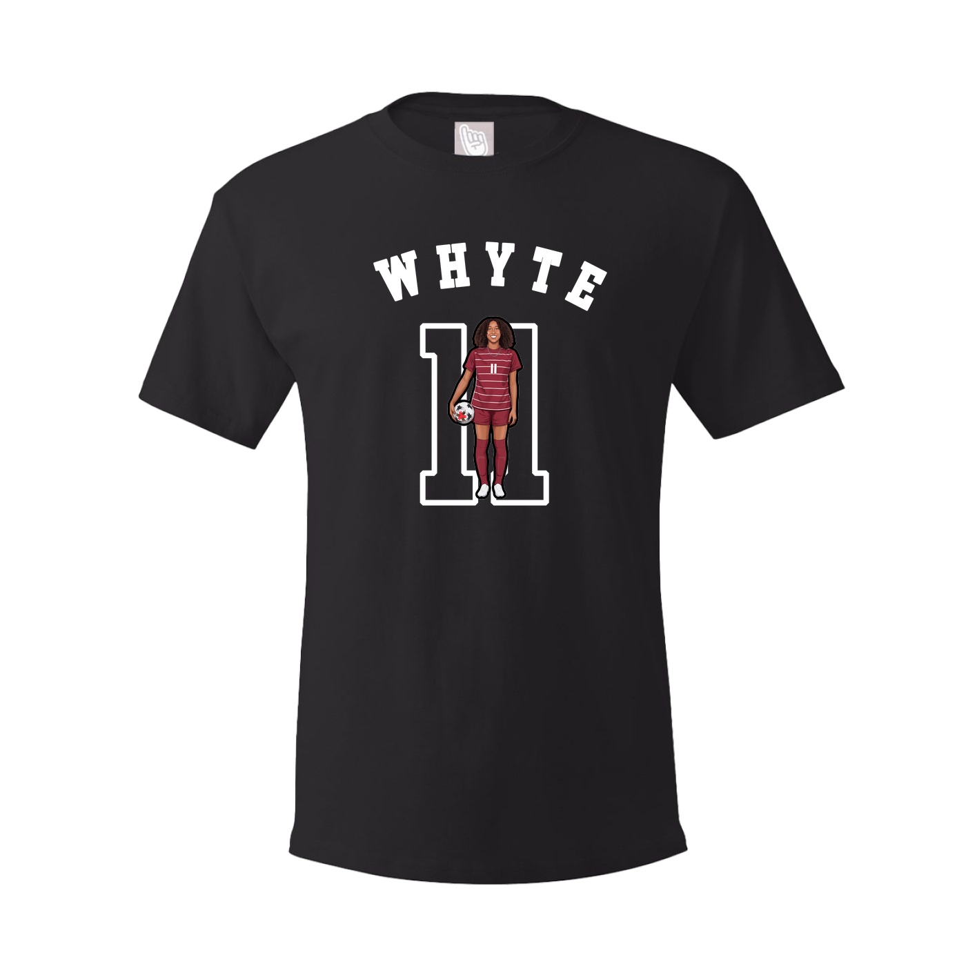 Youth Tee — Shirsey Arch in Black