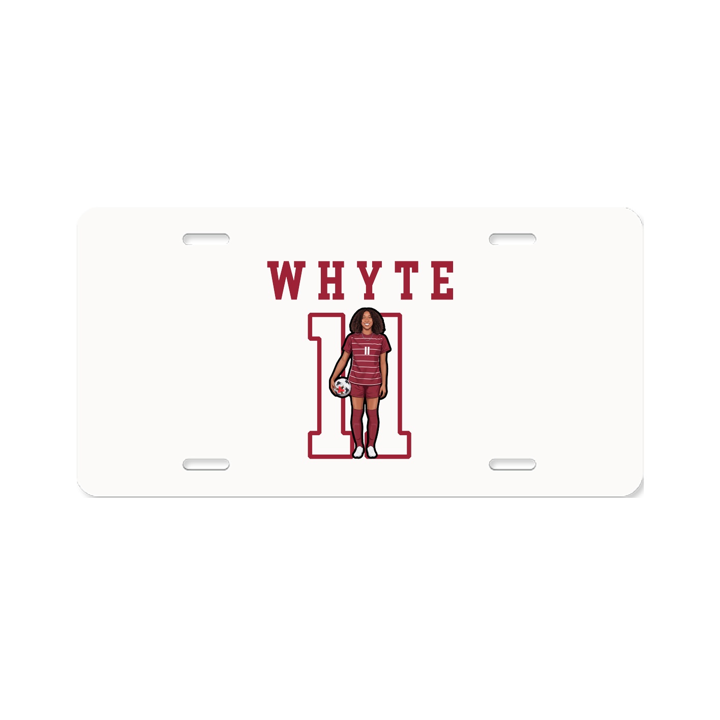 License Plate — Shirsey in Classic