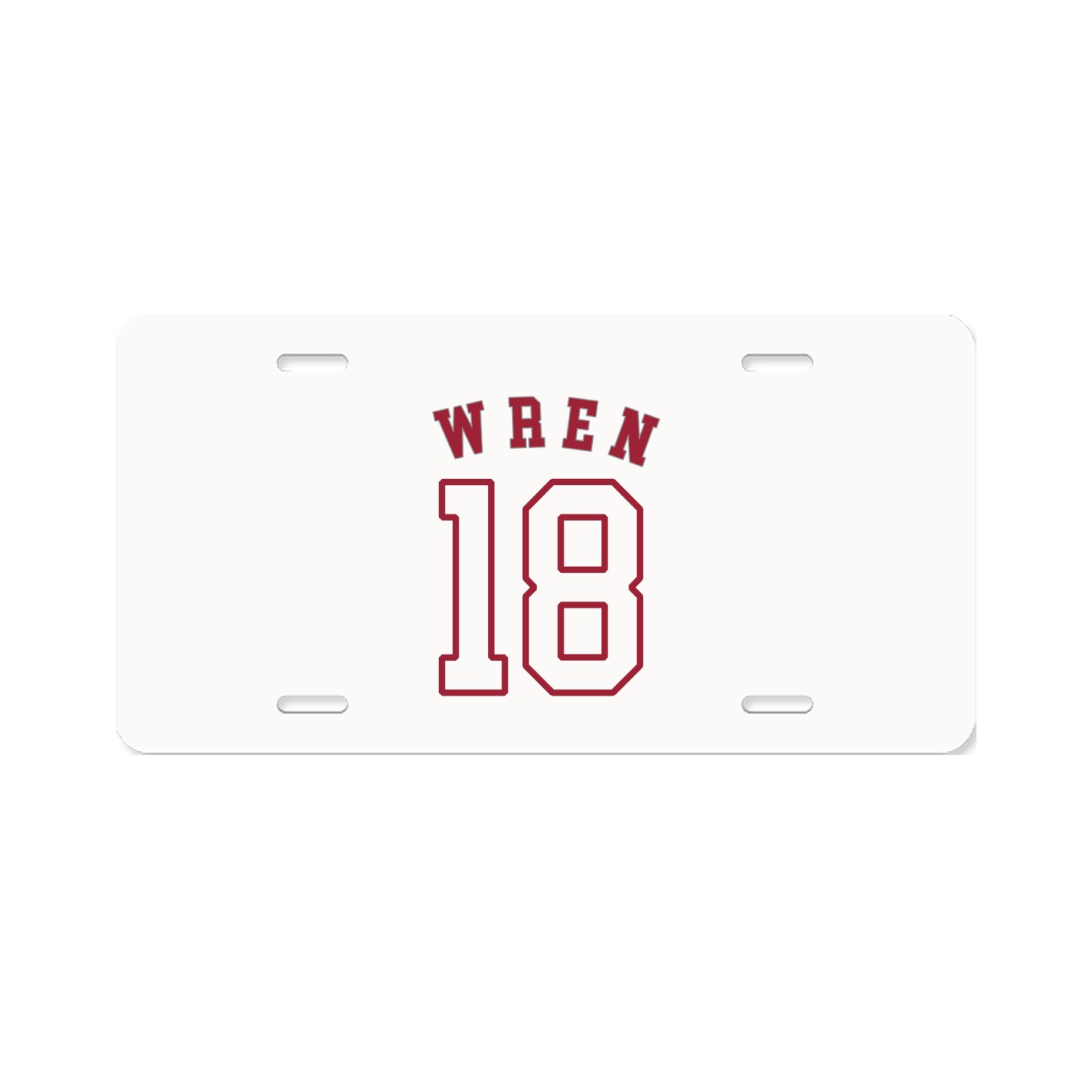 License Plate — Shirsey Arch in Classic