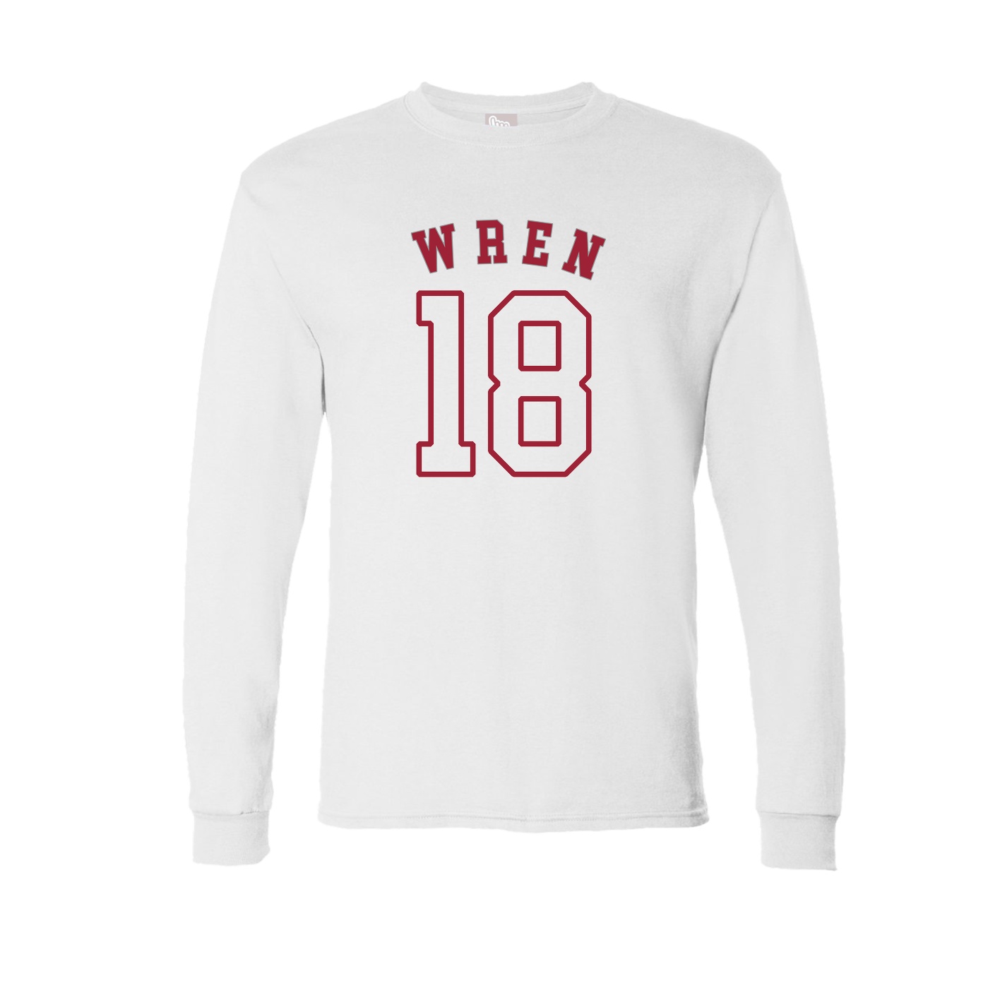 Long Sleeve Tee — Shirsey Arch in White