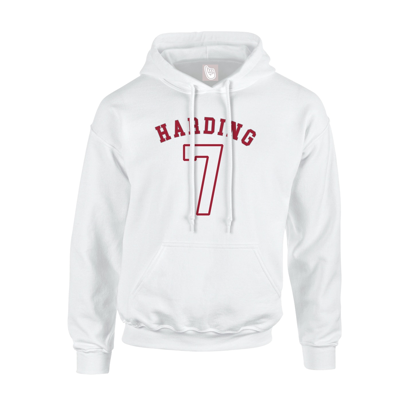 Hoodie — Shirsey Arch in White