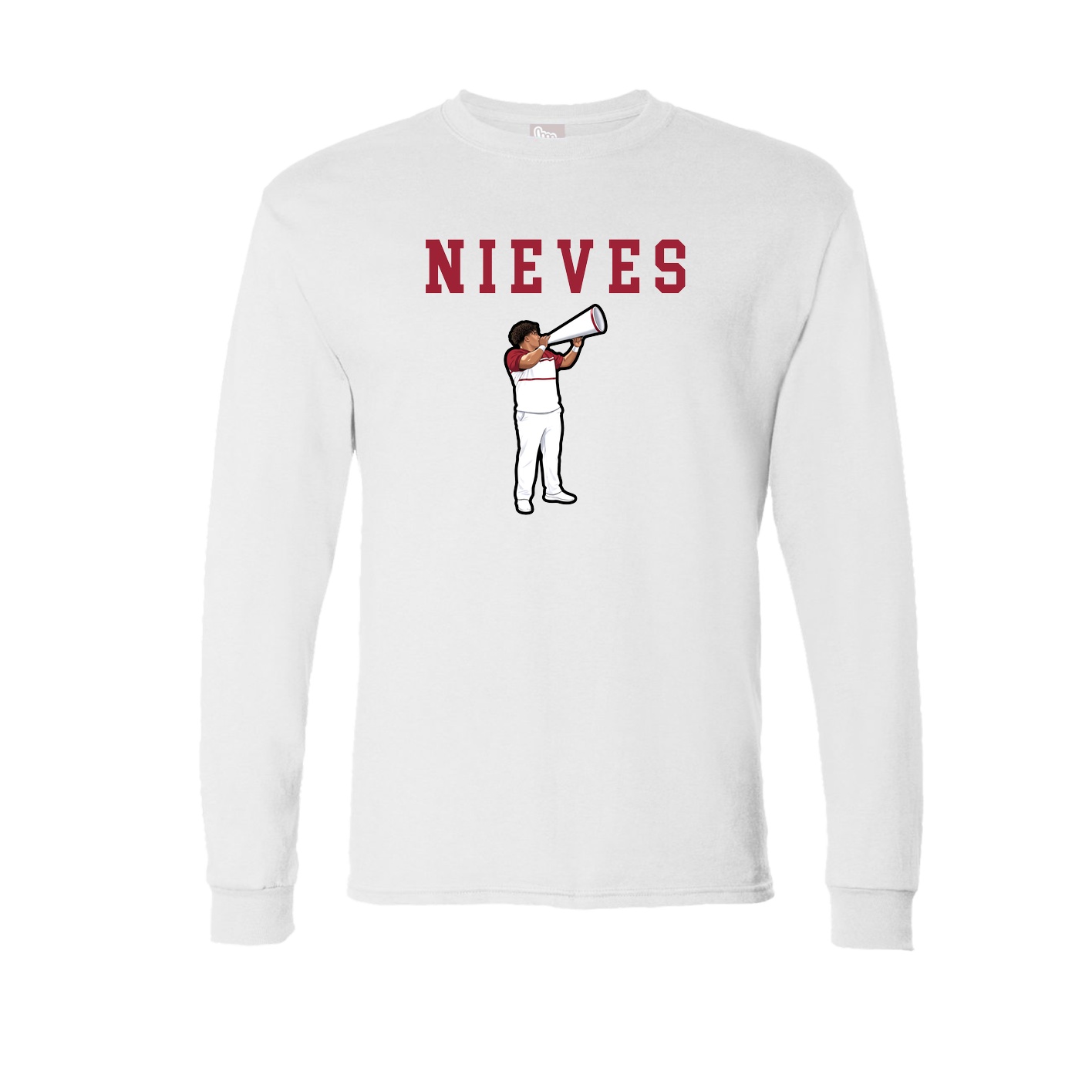 Long Sleeve Tee — Shirsey in White