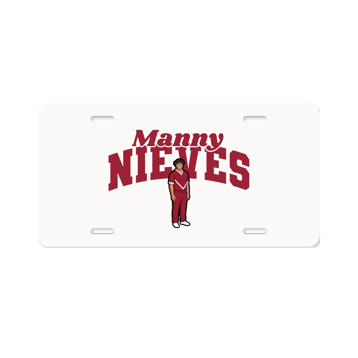 License Plate — Signature Arch in Classic