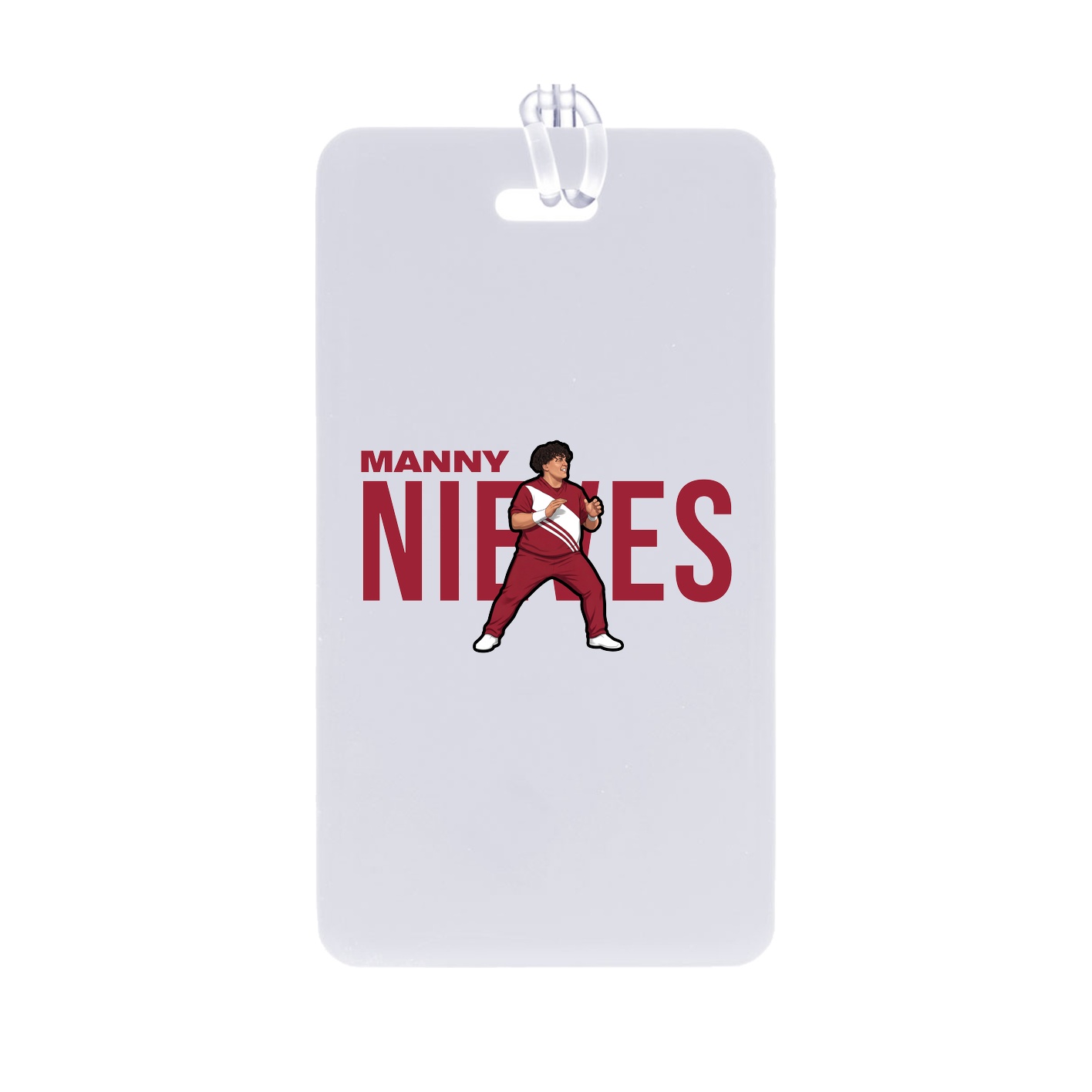Bag Tag — Player Name in Classic