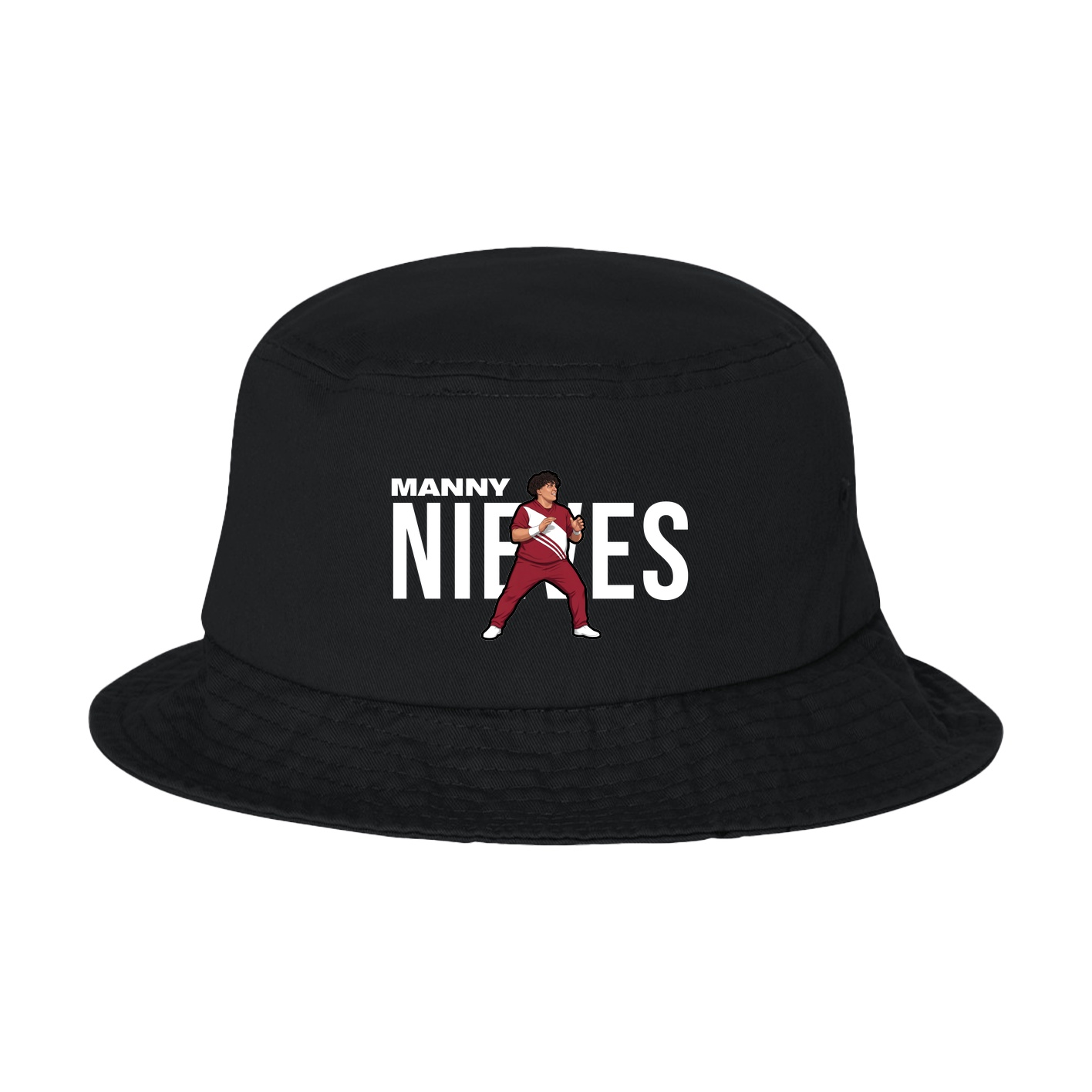 Bucket Cap — Player Name in Black