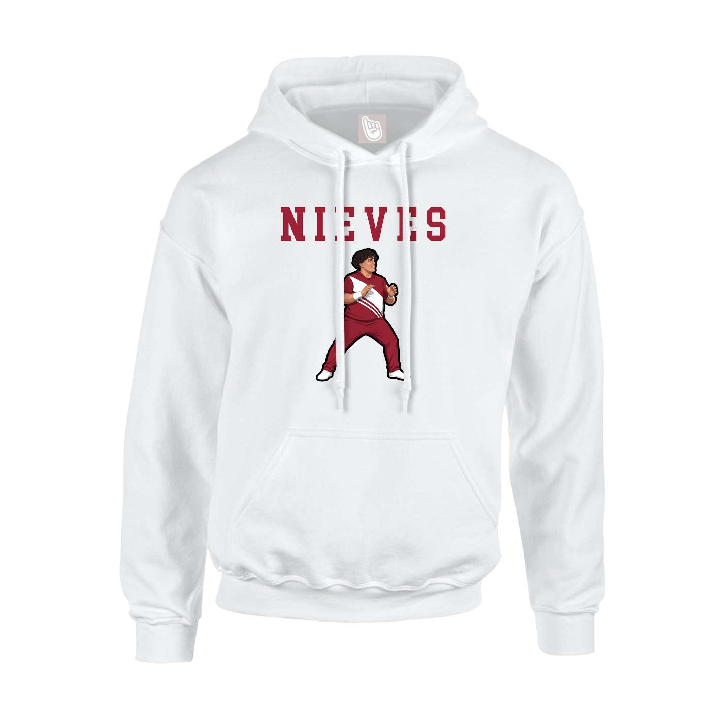 Youth Hoodie — Shirsey in White
