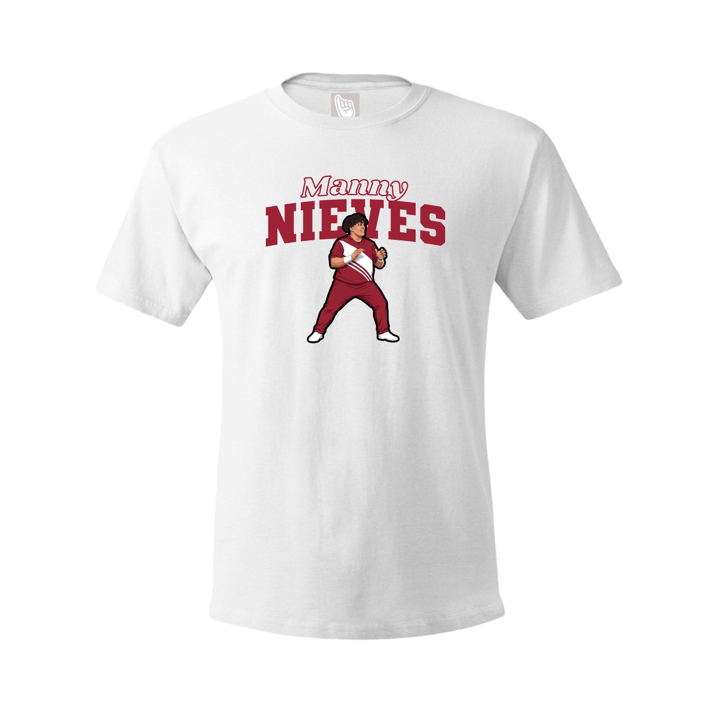 Tee — Name Arch in White